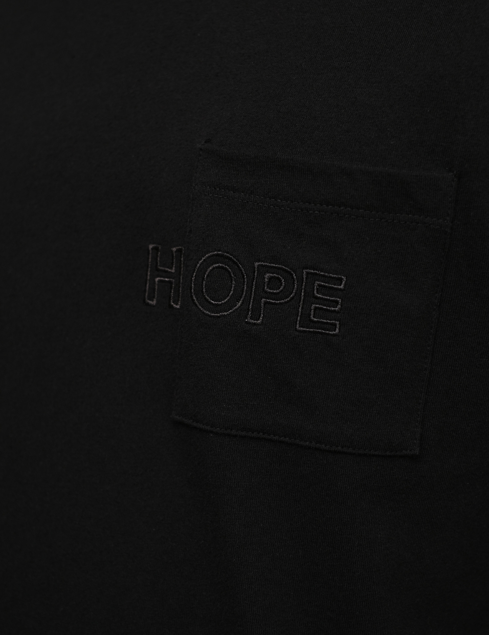 Words of Life "HOPE" Obsidian Black T-shirt