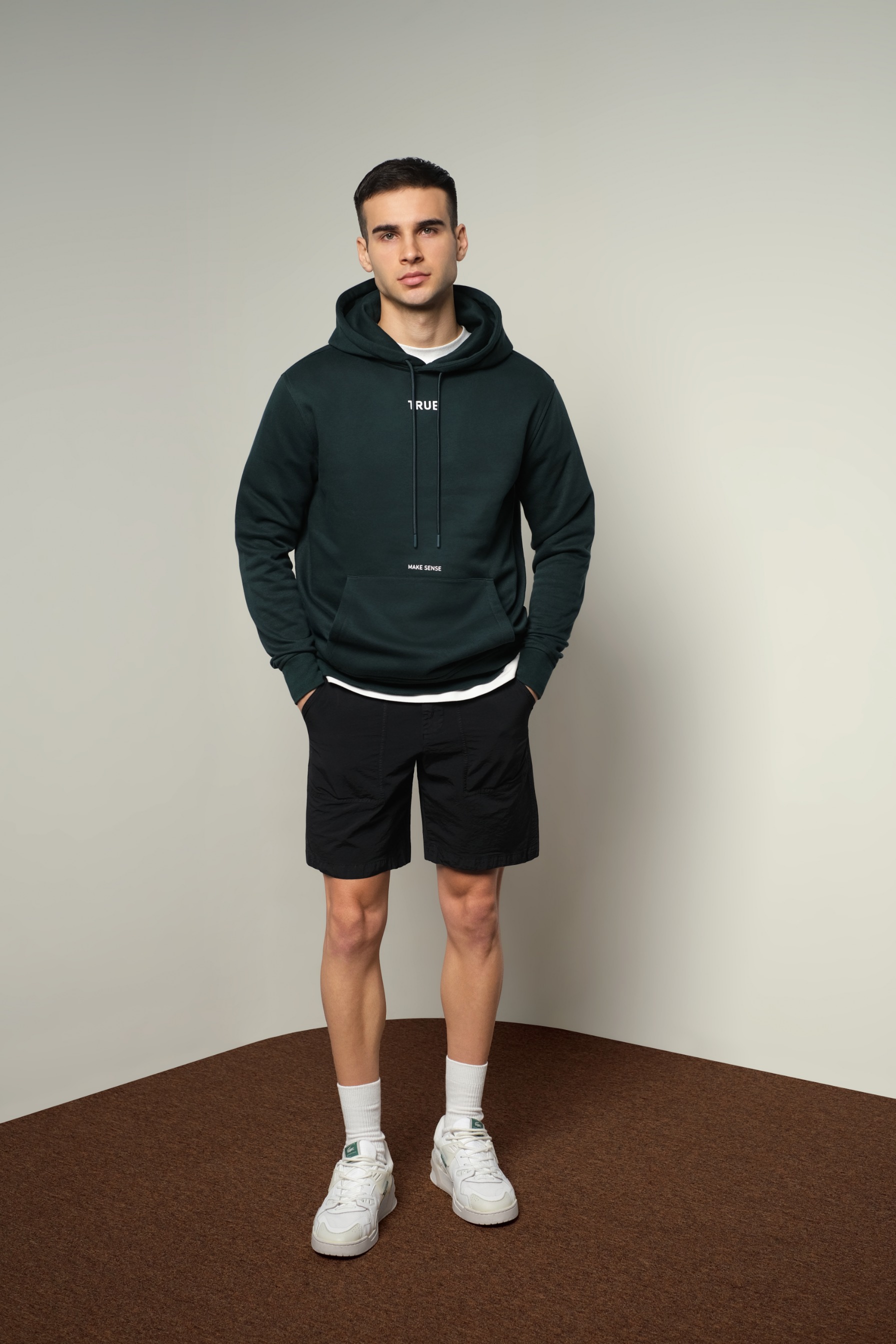 Arkline True Pullover Hoodie British Green