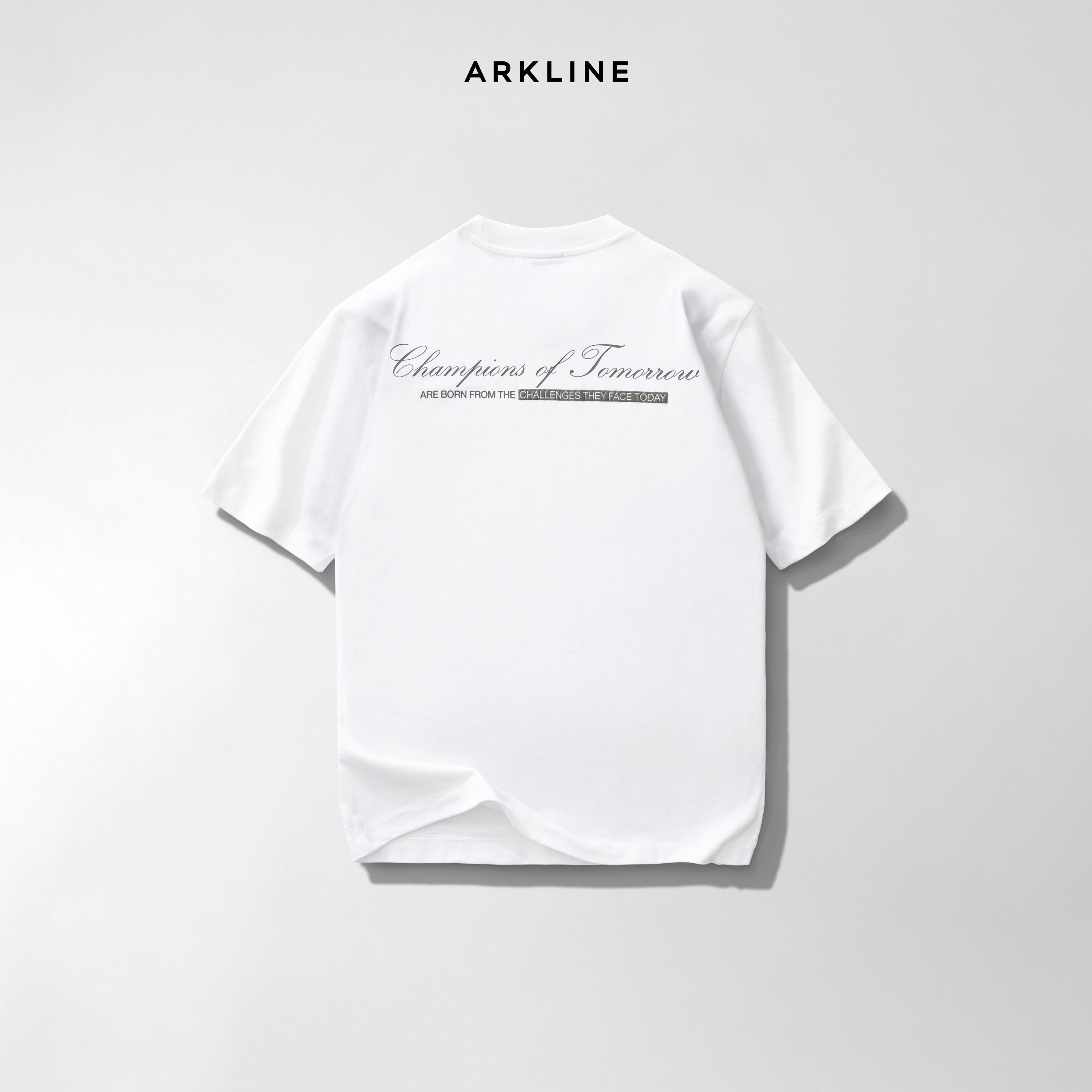 Arkline Champion Oversize Tee Off White