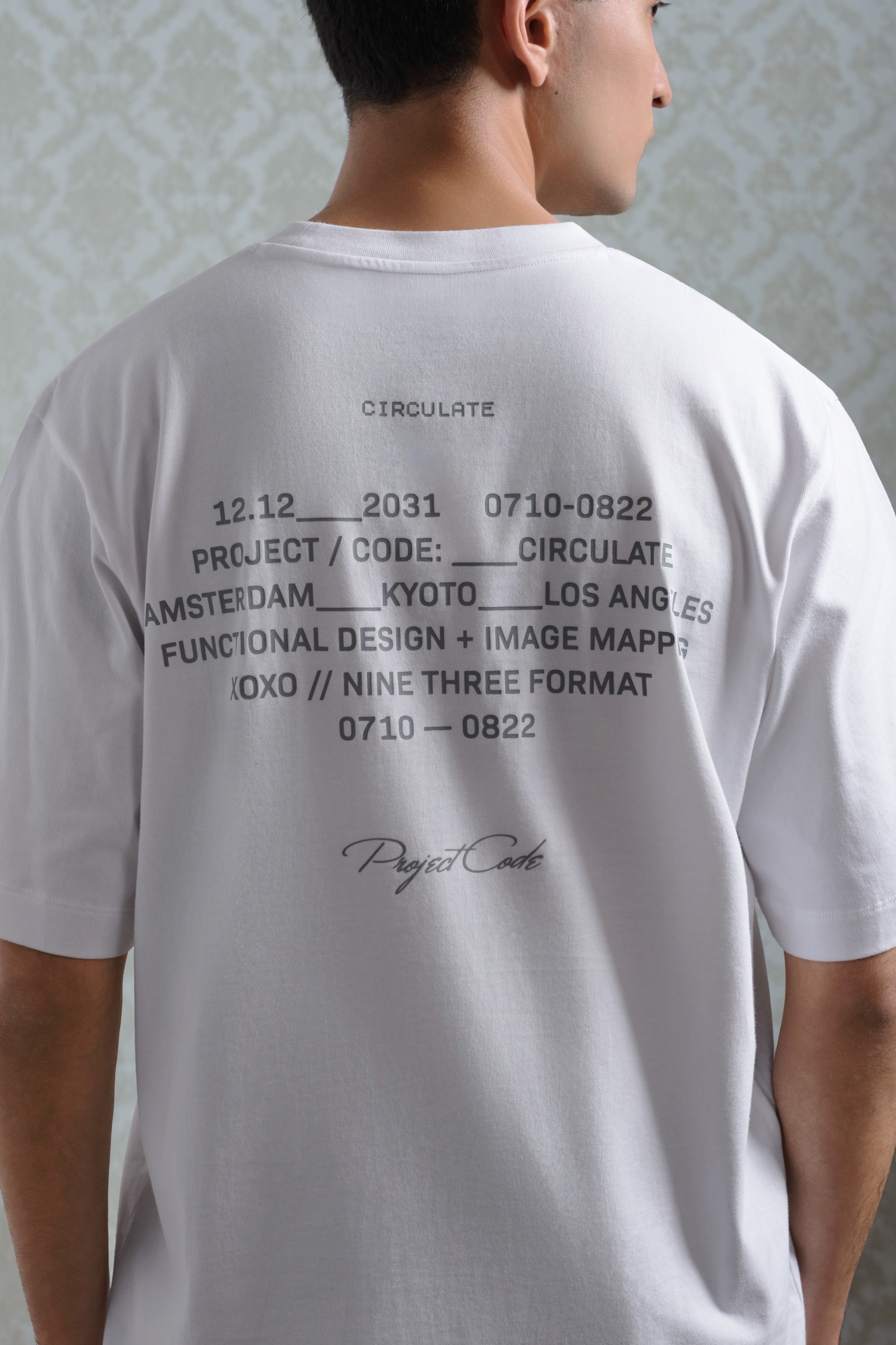 Arkline Circulate T-shirt White