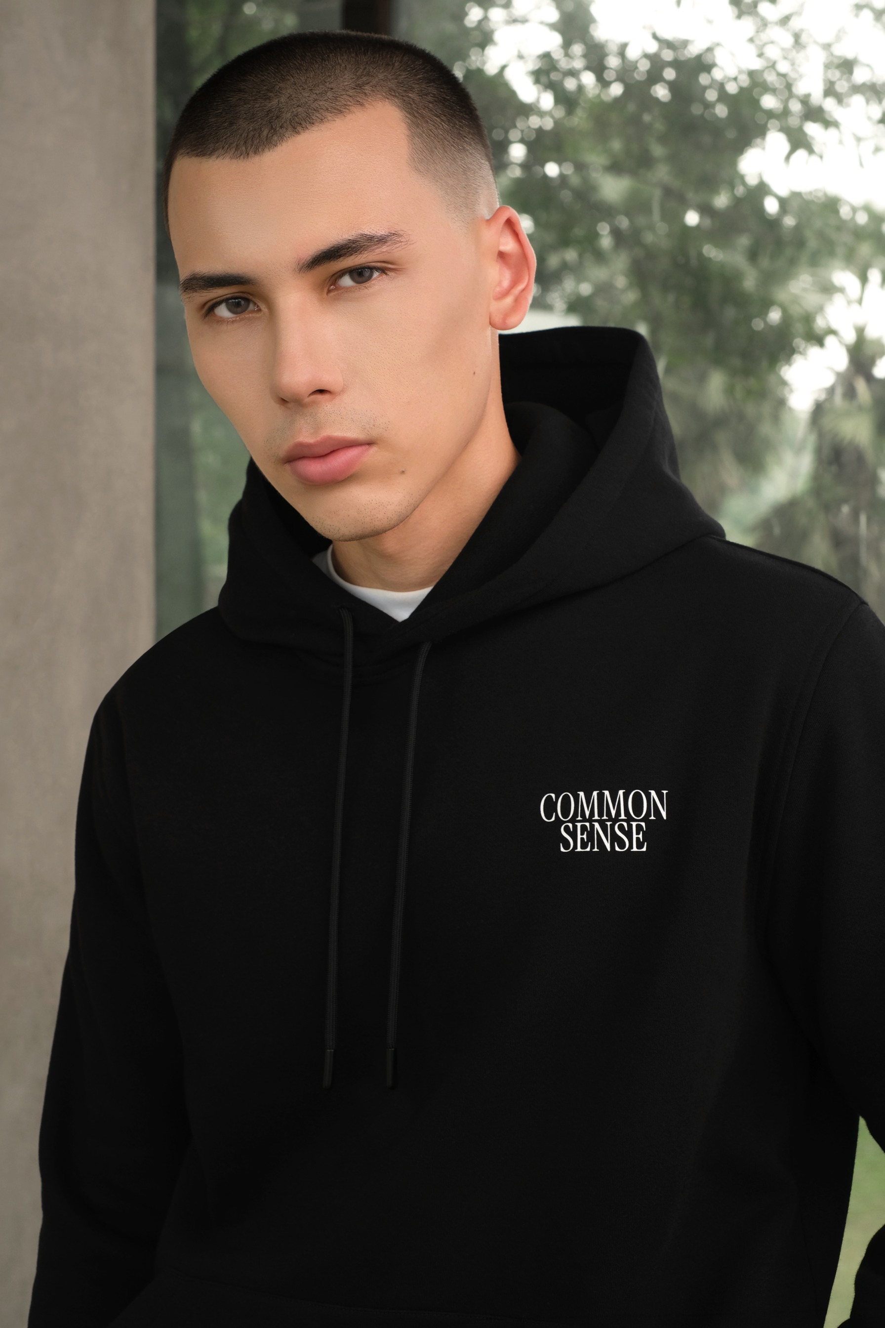 Arkline Common Sense Pullover Hoodie Black