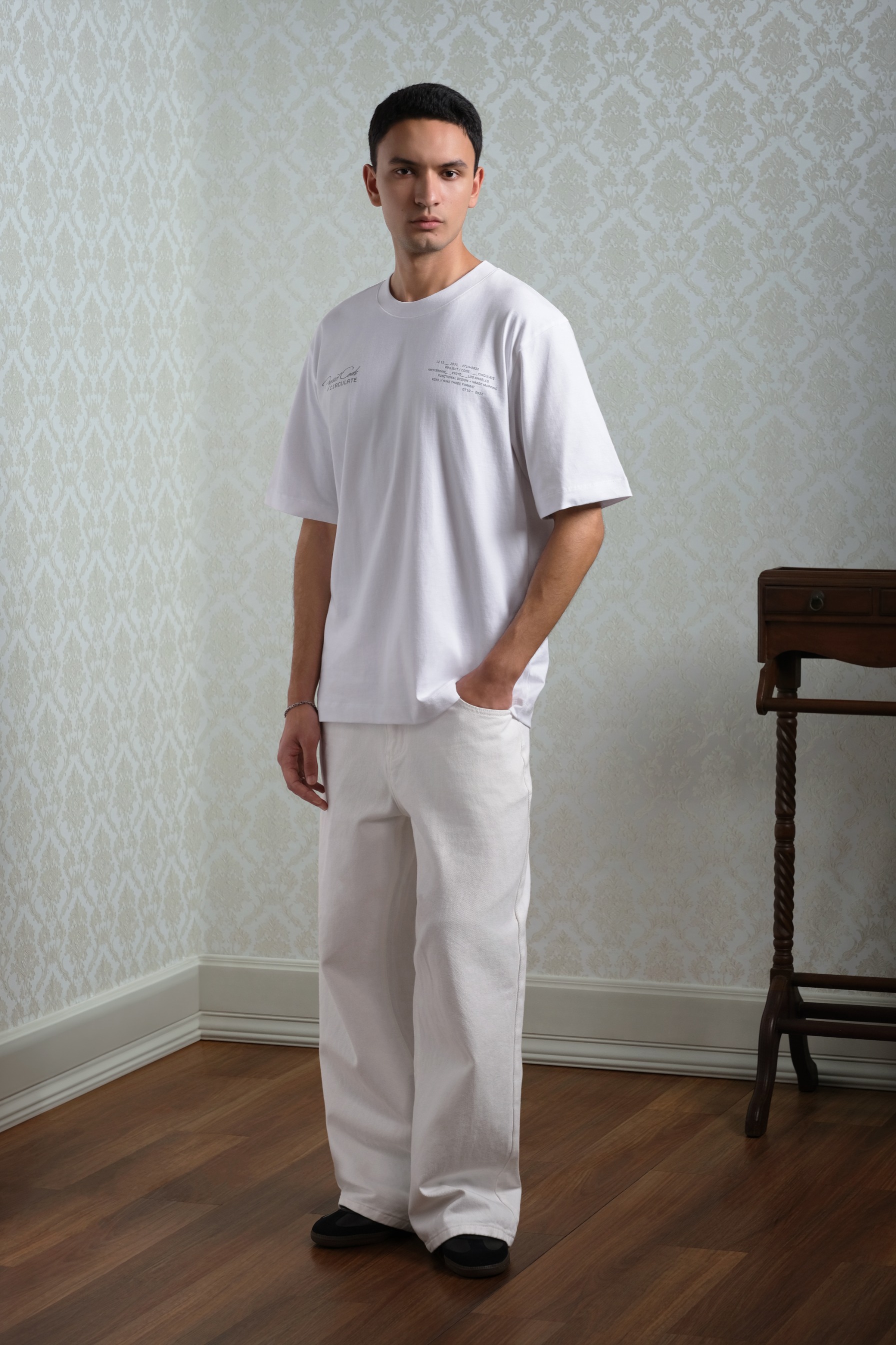 Arkline Circulate T-shirt White