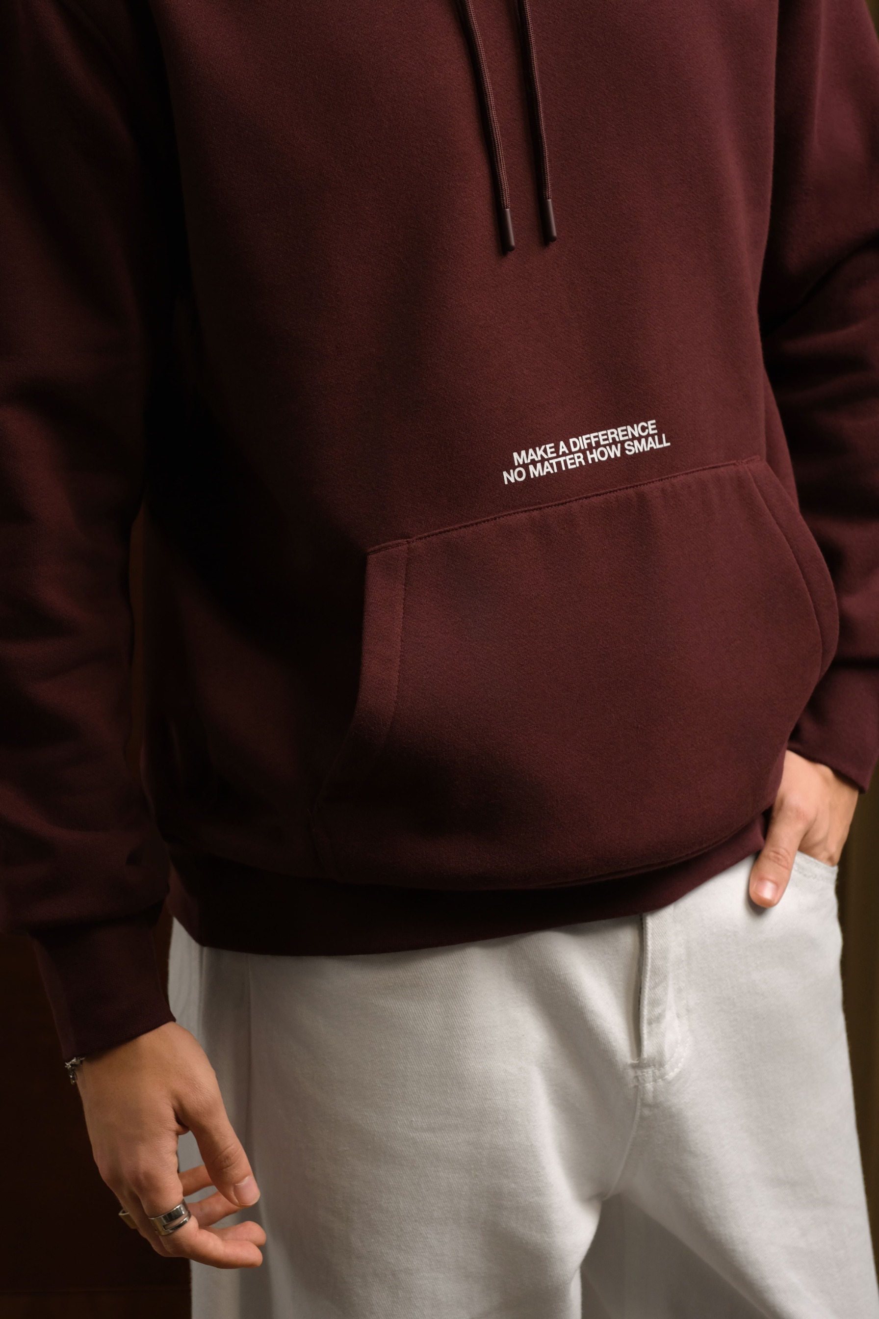Arkline Alive Pullover Hoodie Maroon