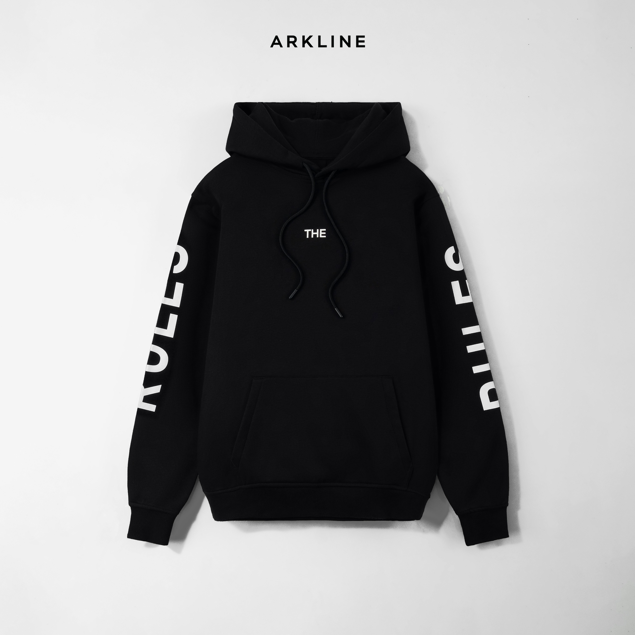 Arkline Break The Rule Pullover Hoodie Obsidian Black