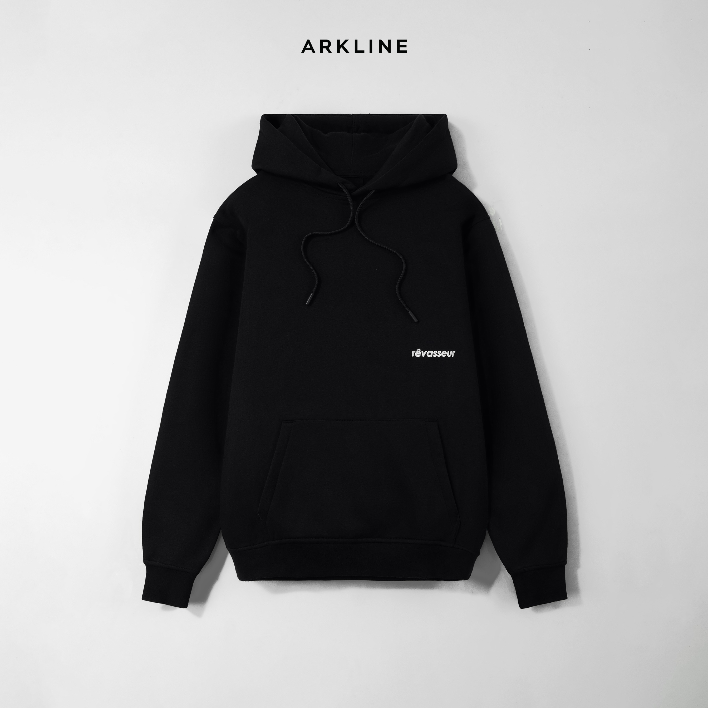 Revasseur Pullover Hoodie Obsidian Black