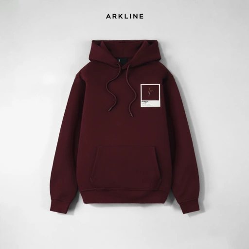 Image of Arkline Magic Pullover Hoodie Maroon