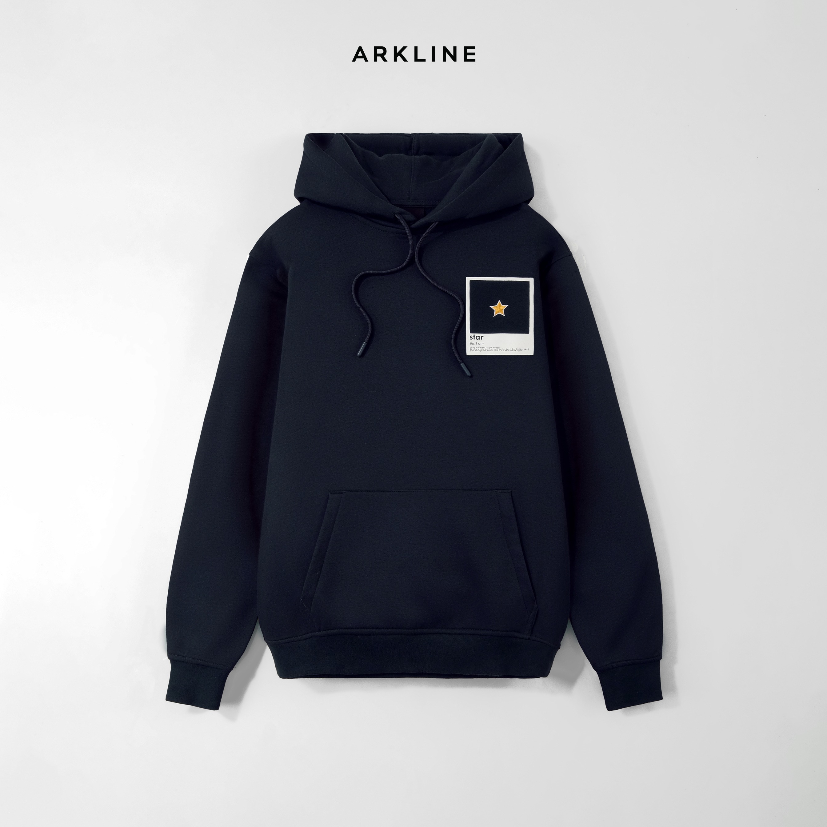 Arkline Star Pullover Hoodie Deep Navy