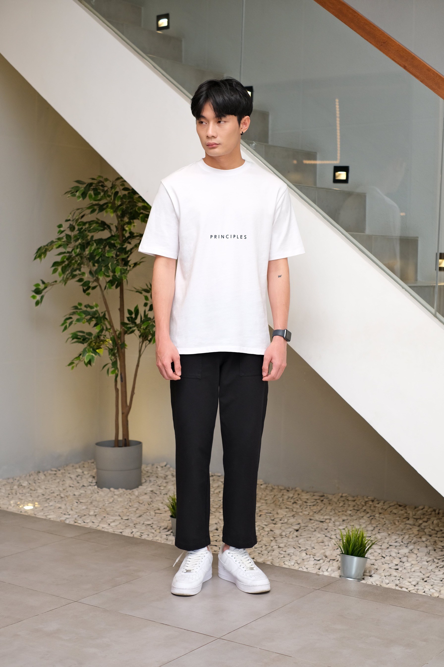 Arkline Principles Tshirt White
