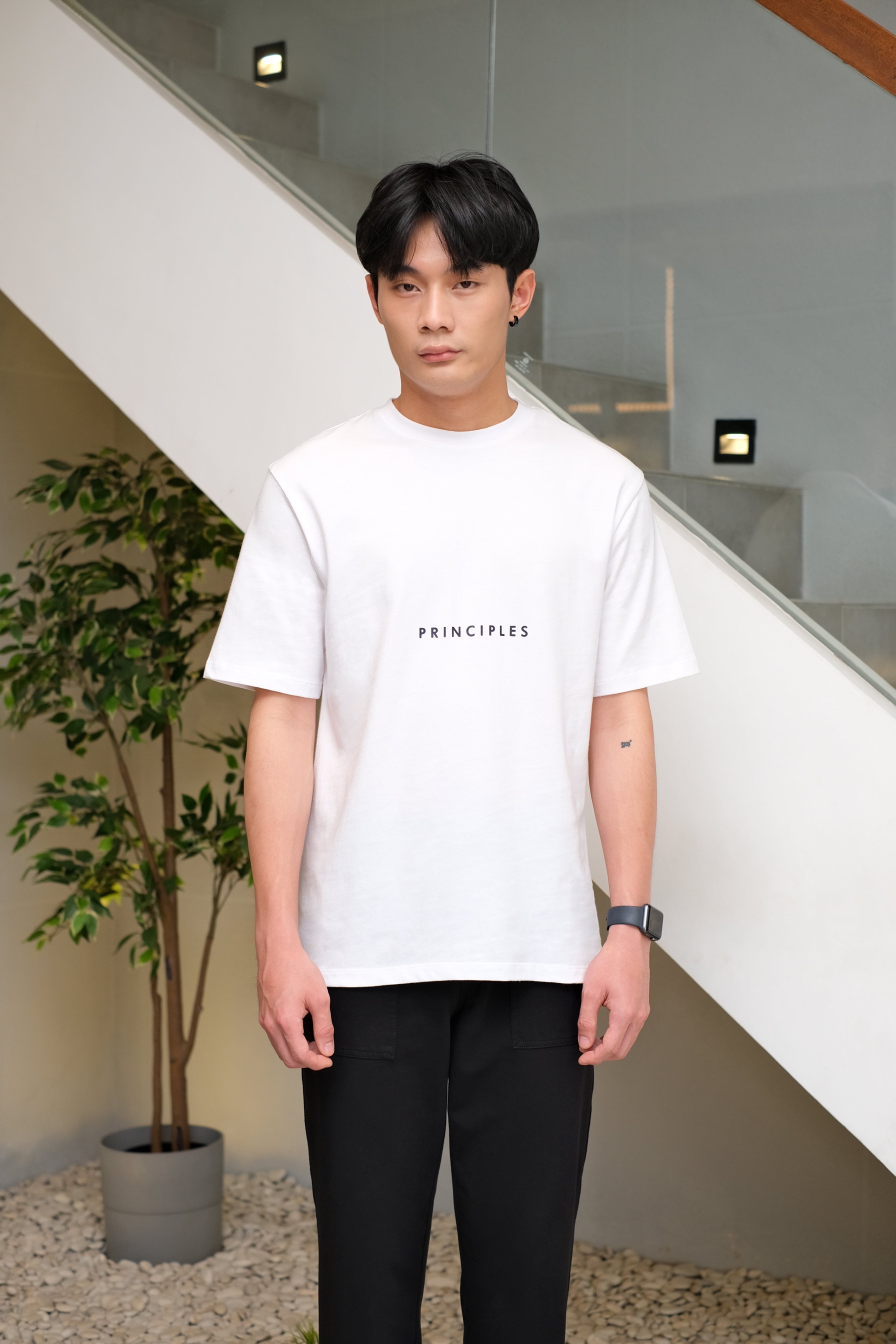 Arkline Principles Tshirt White