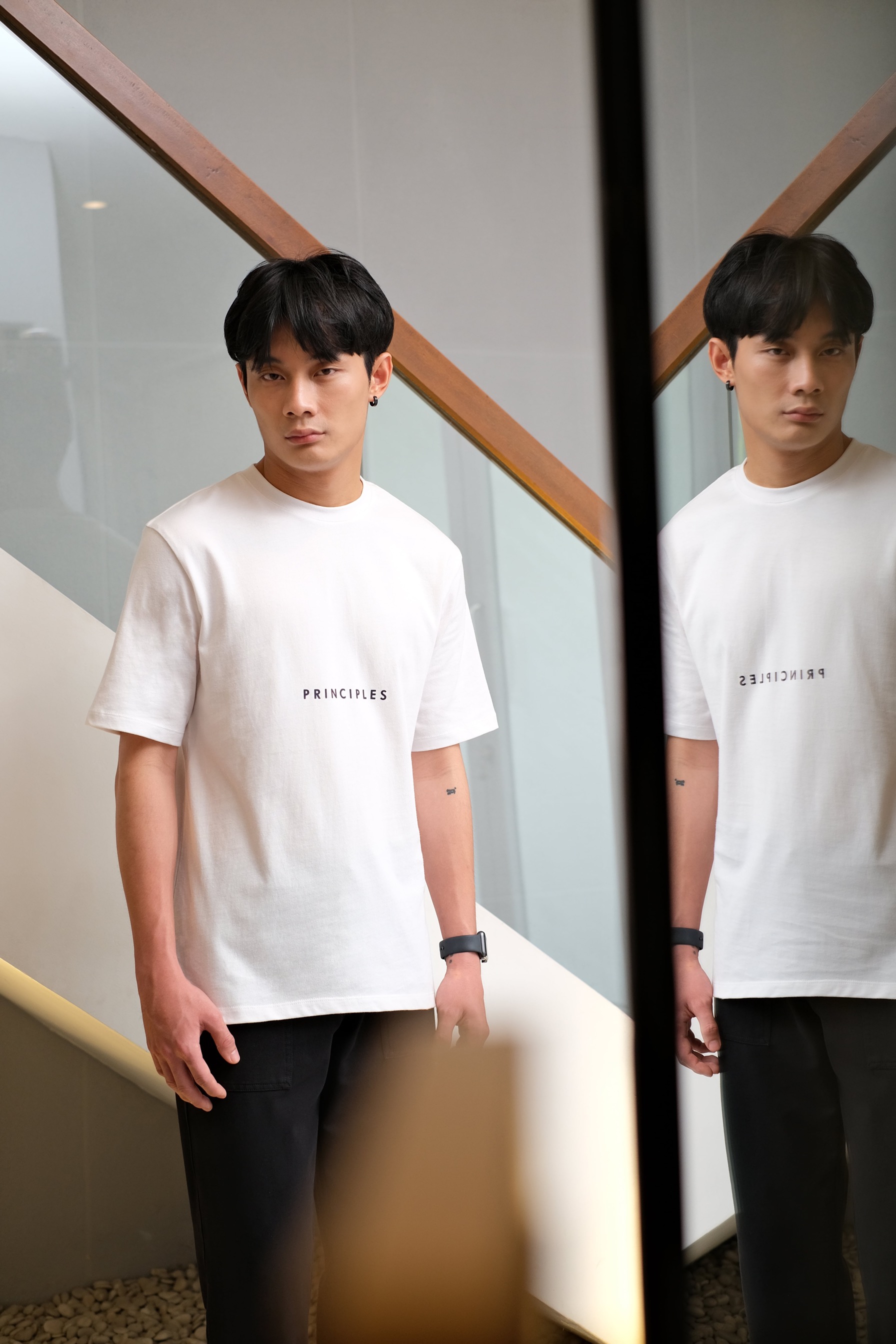 Arkline Principles Tshirt White