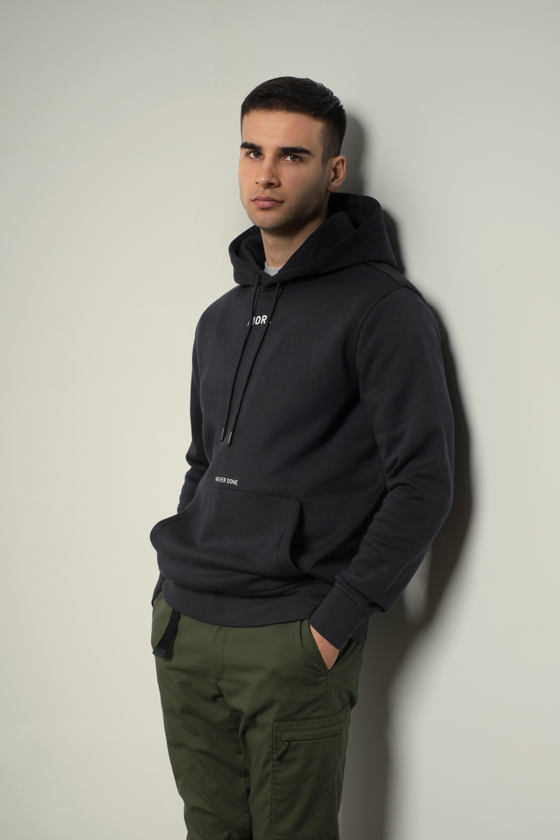 Arkline More Pullover Hoodie Shadow Grey