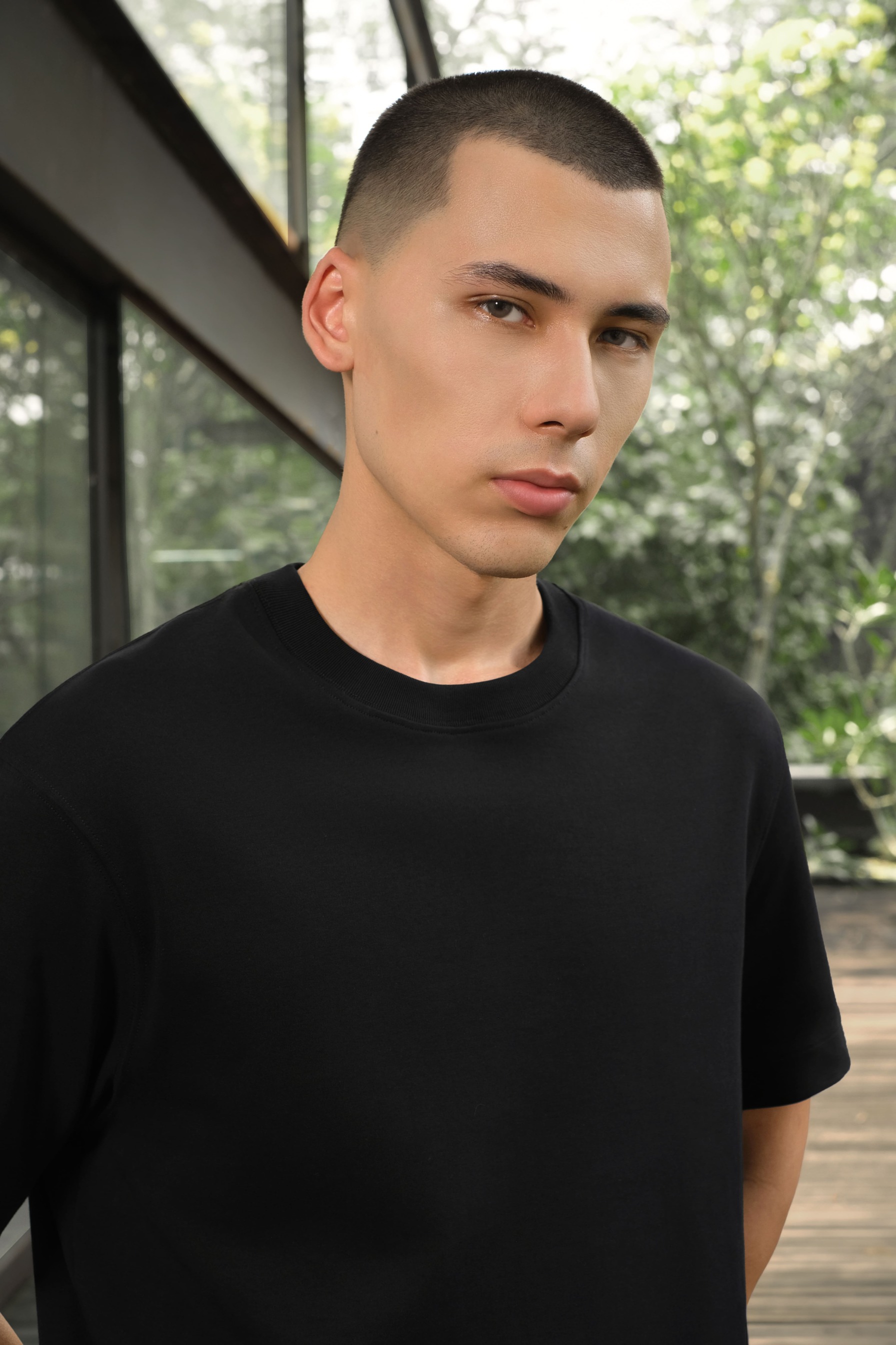 Arkline Finest Regular Fit T-Shirt Obsidian Black