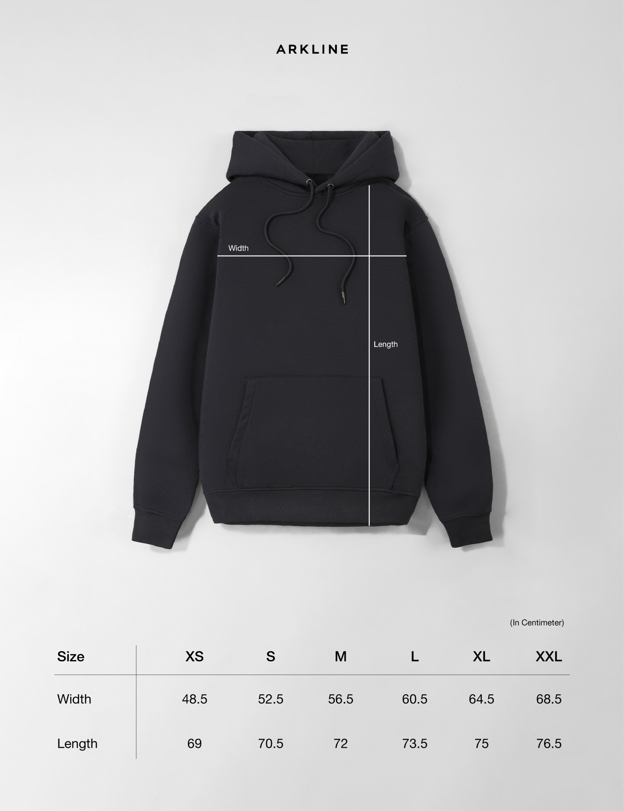 Solid Basic Pullover Hoodie Shadow Grey