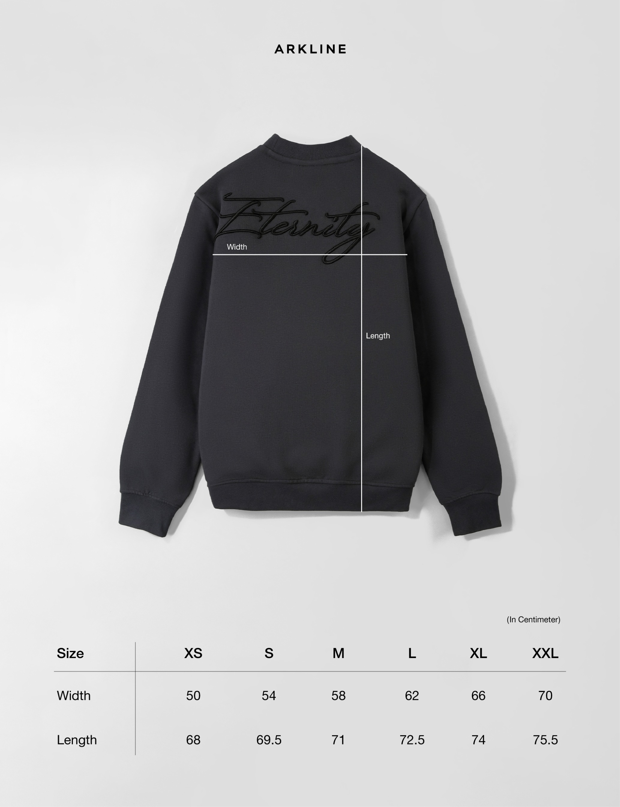 Eternity Sweatshirt Dark Grey