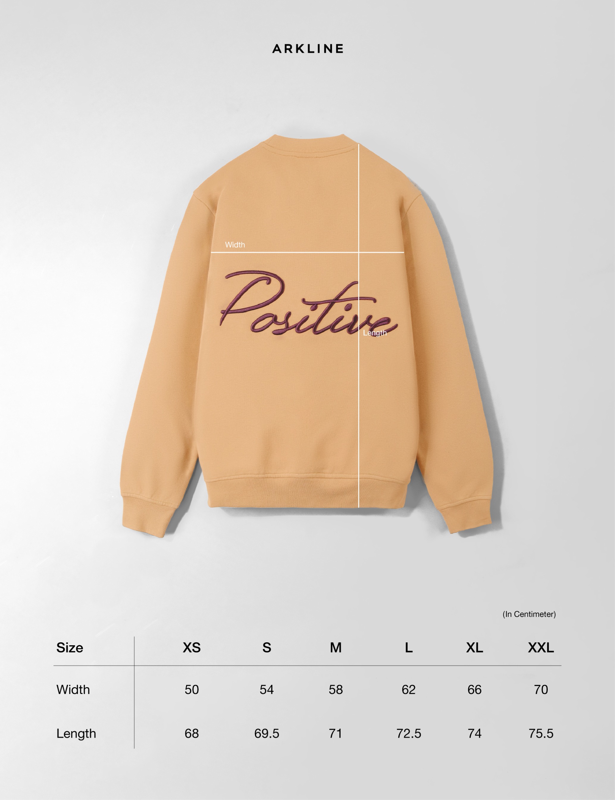 Positive Sweatshirt Beige
