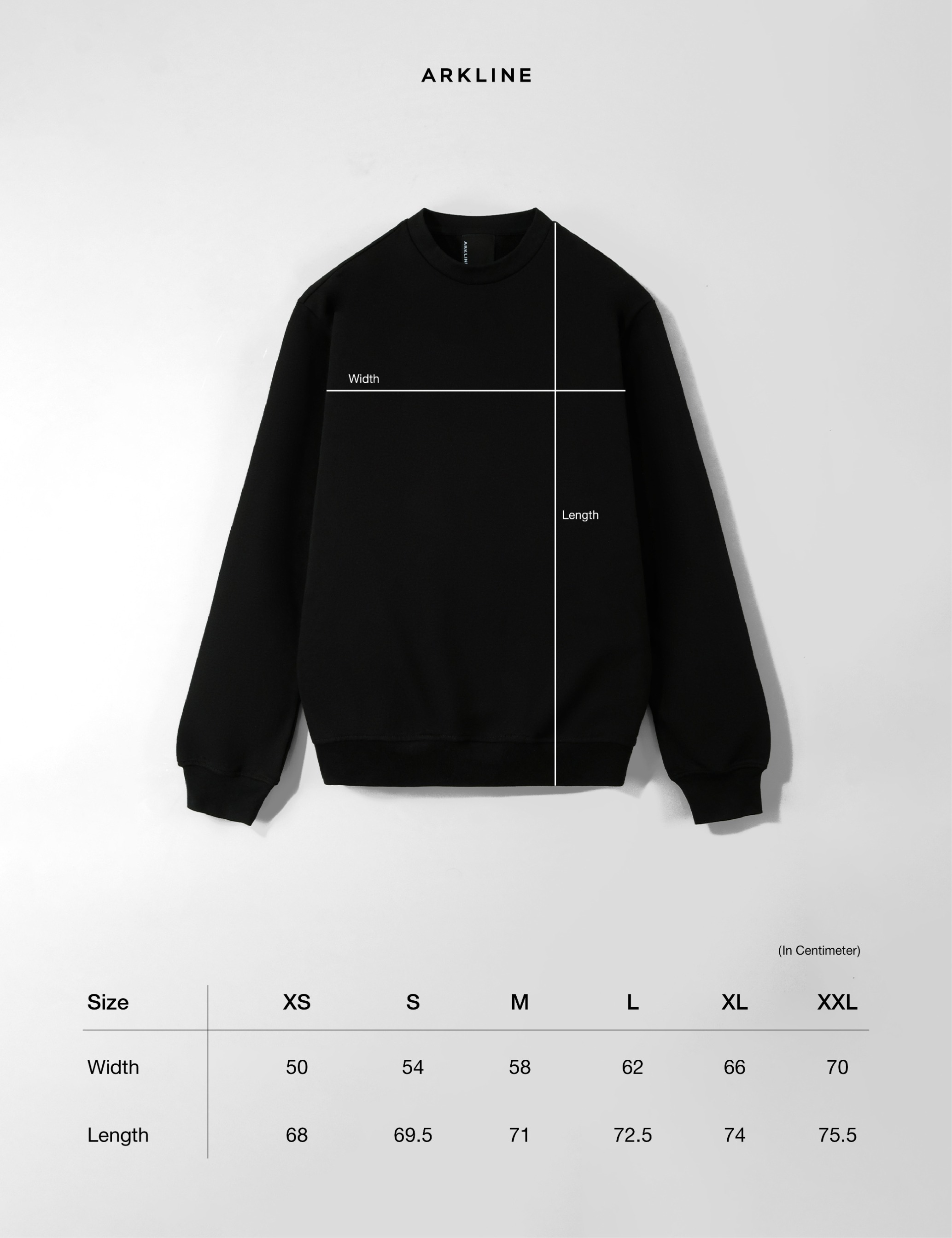 Base Solid Sweatshirt Obsidian Black