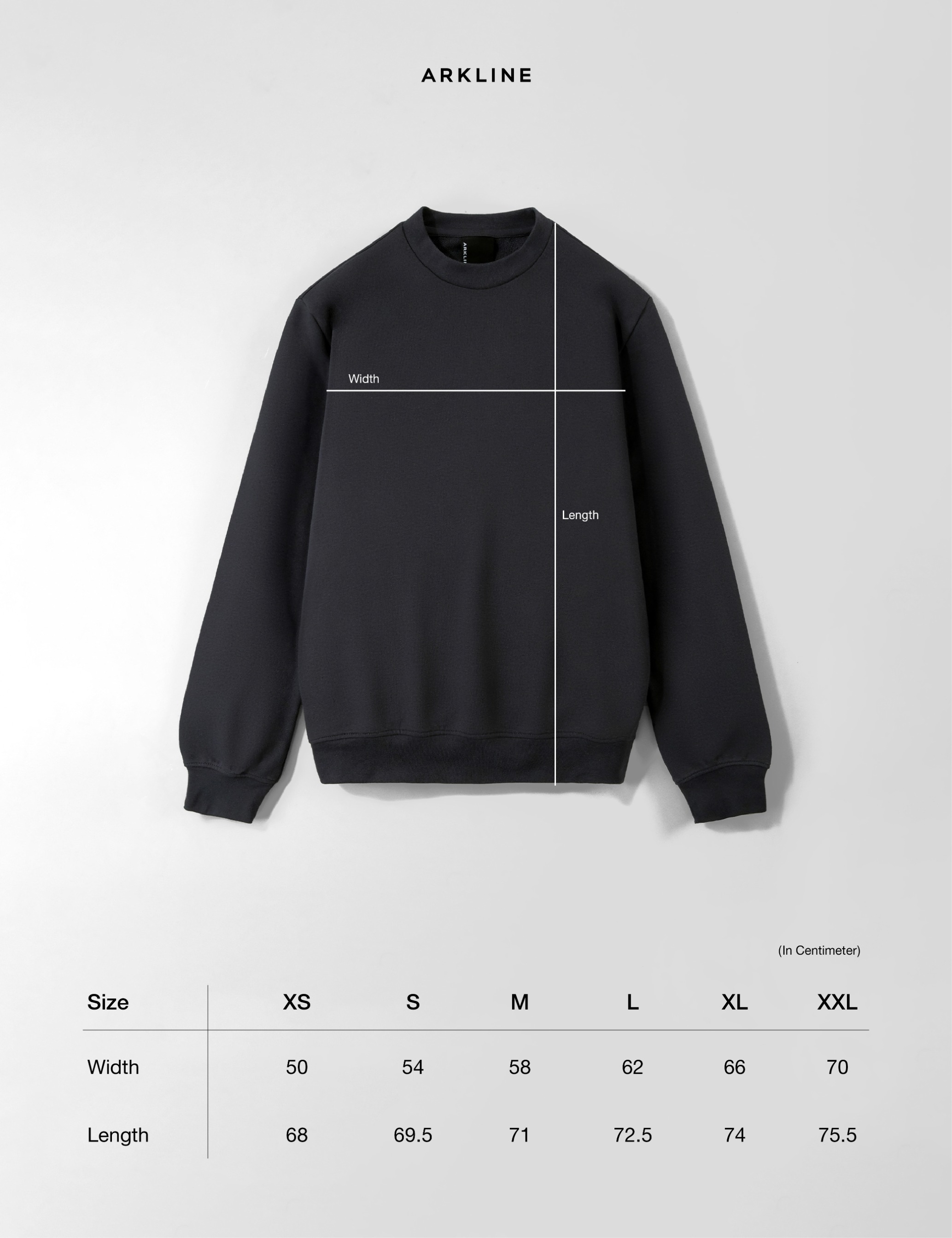 Base Solid Sweatshirt Dark Grey