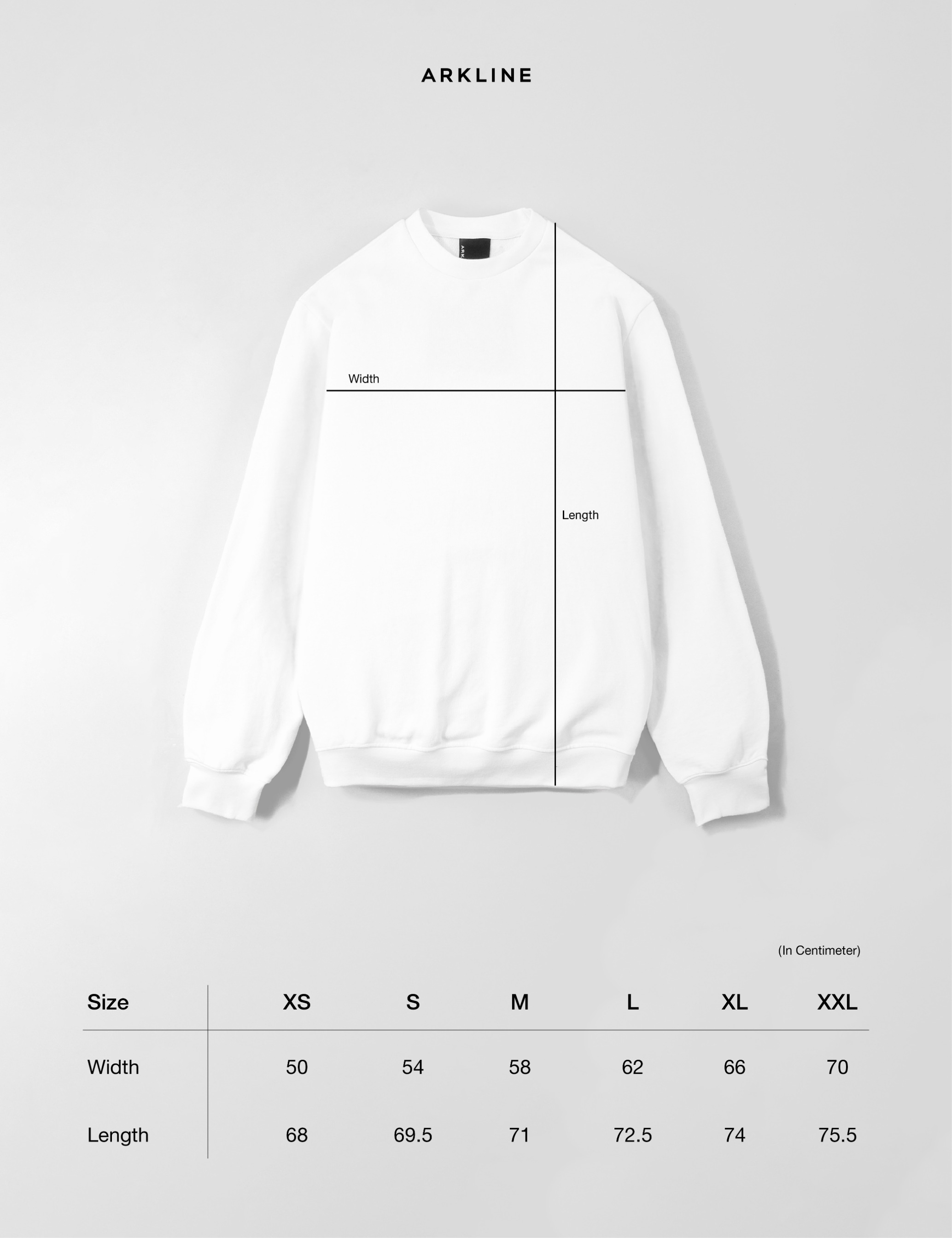 Base Solid Sweatshirt White