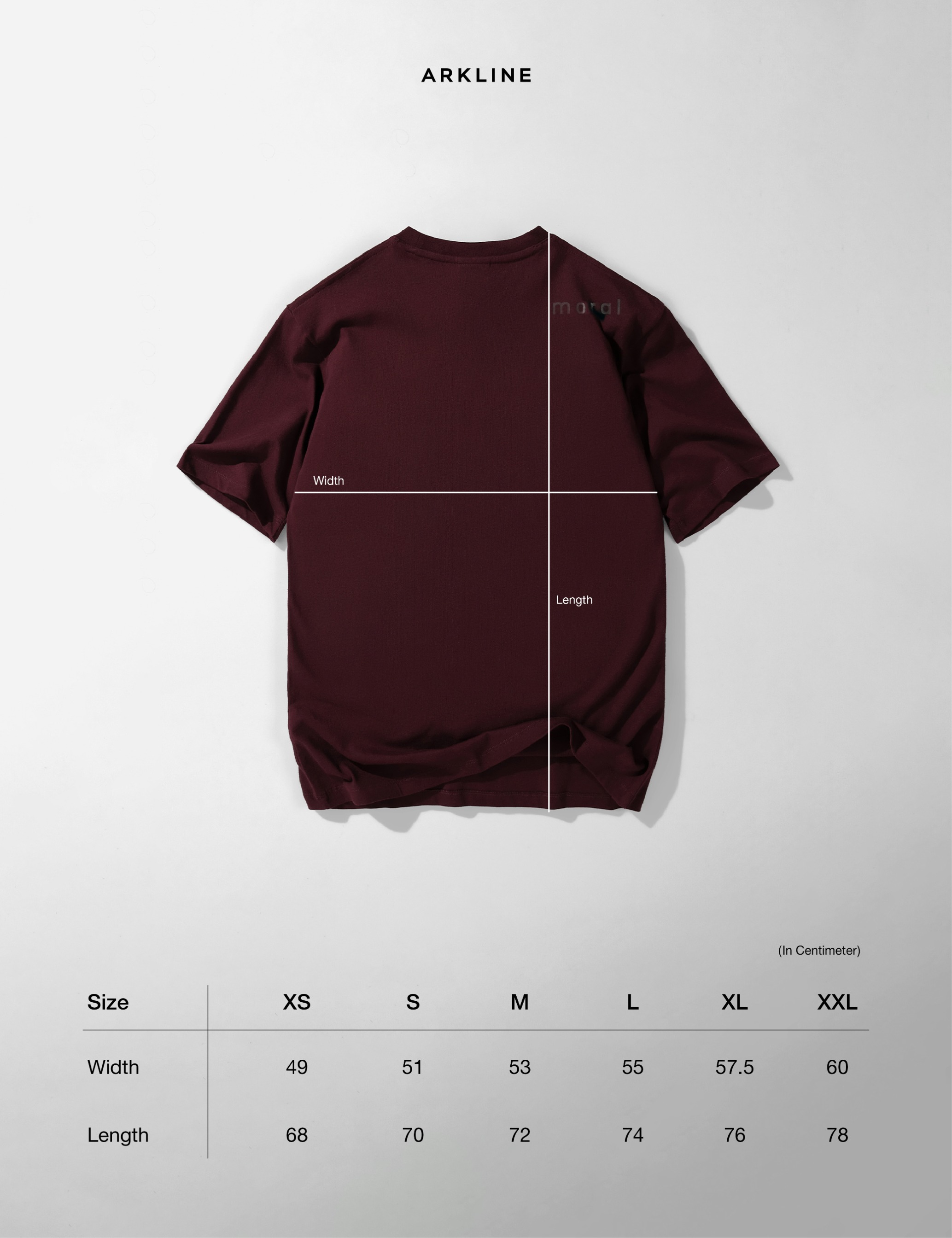 Arkline AI Family Moral Maroon T-Shirt 