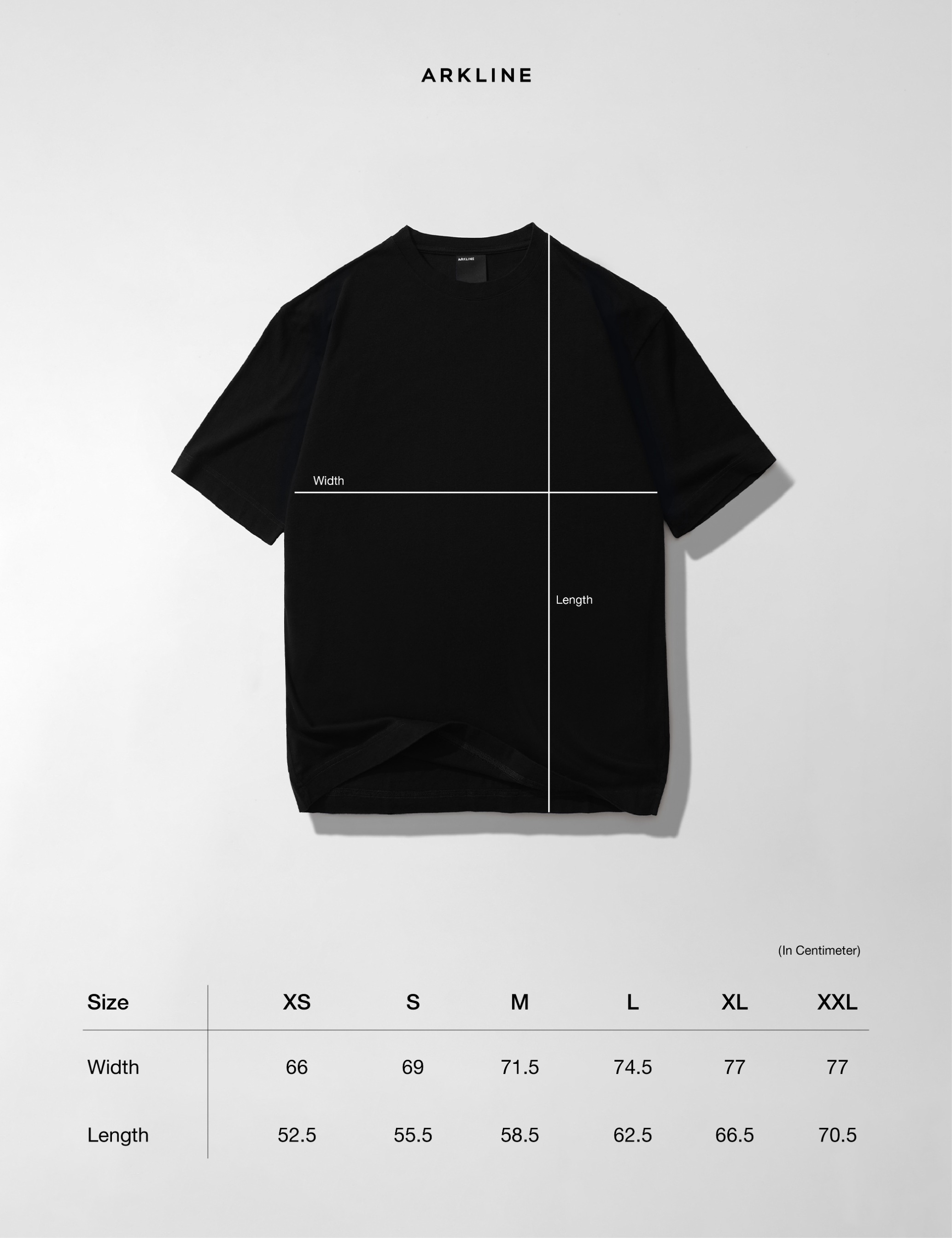 Arkline Deeper T-Shirt Obsidian Black