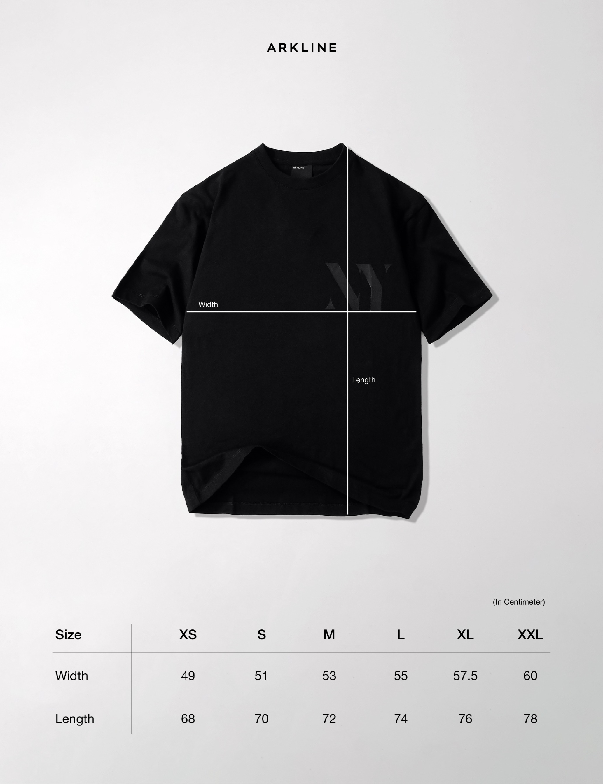 Arkline NY T-Shirt SS Black
