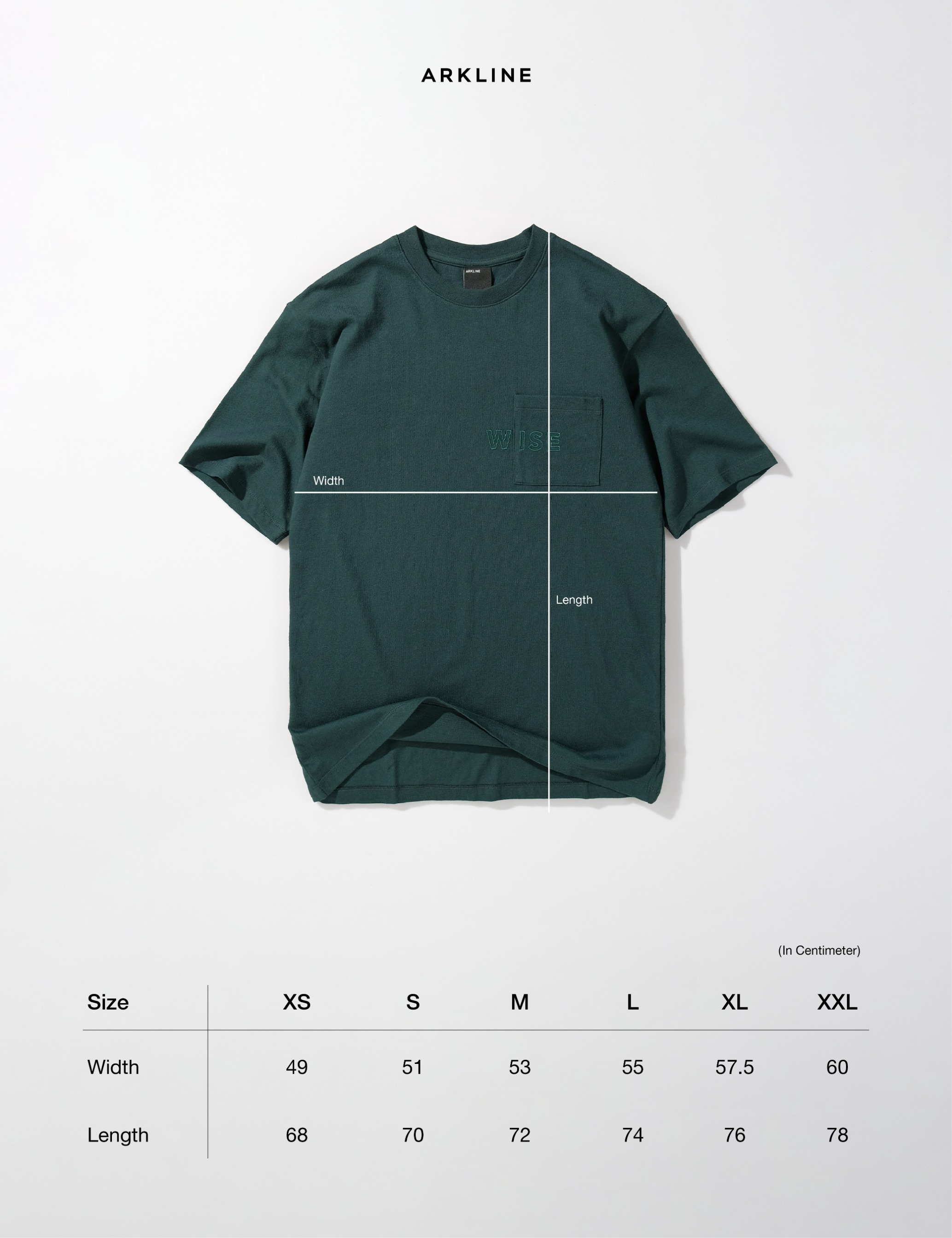 Words of Life "WISE" British Green T-shirt