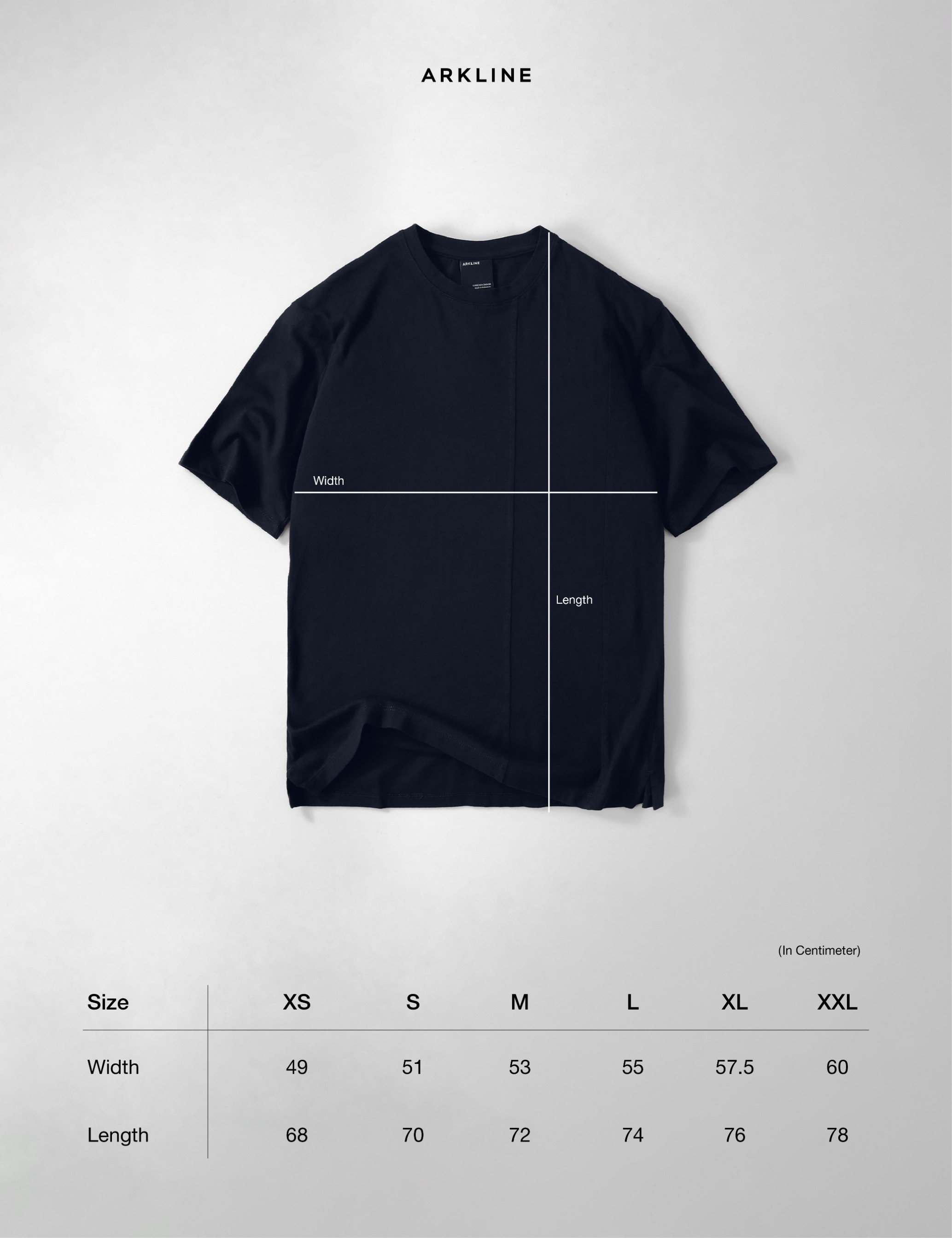 Arkline Tack Deep Navy T-Shirt