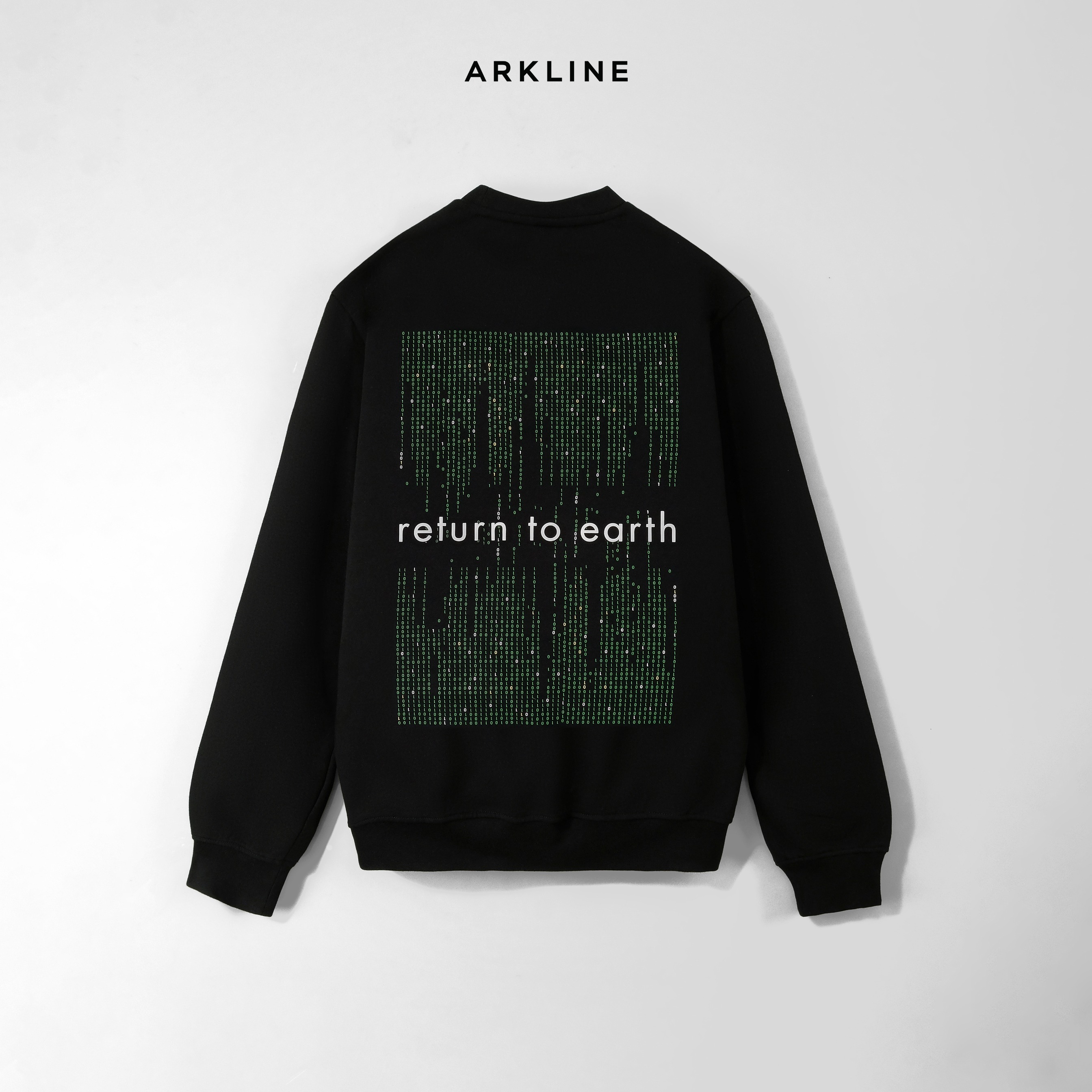 Arkline Return to Earth Black Sweatshirt