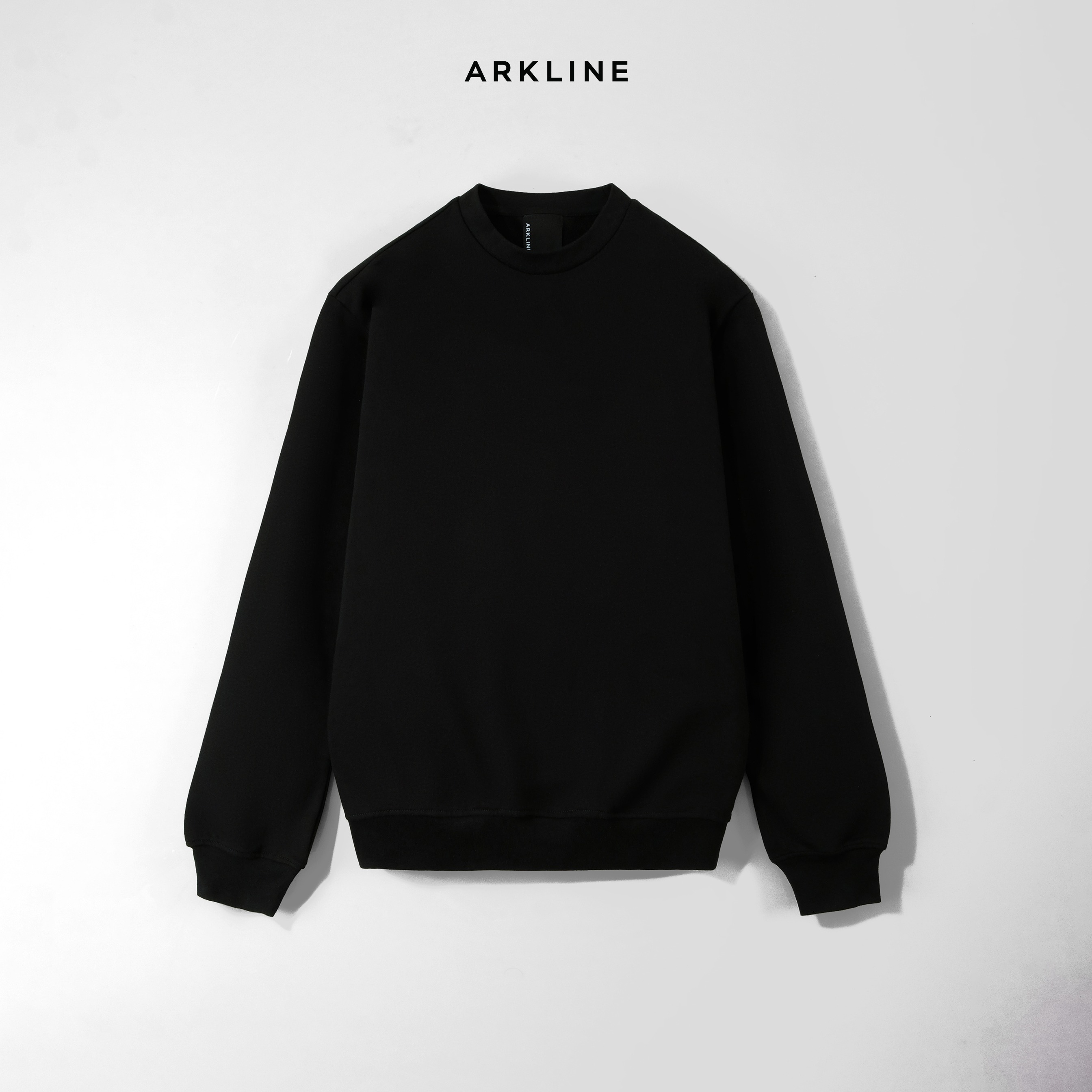 Base Solid Sweatshirt Obsidian Black