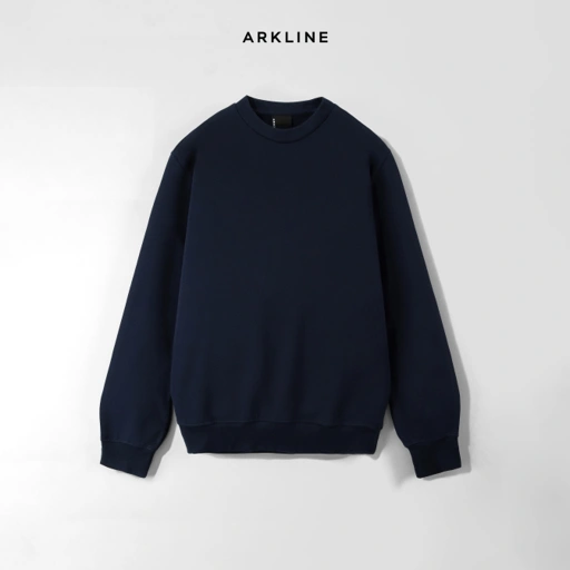 Image of Base Solid Sweatshirt Deep Navy