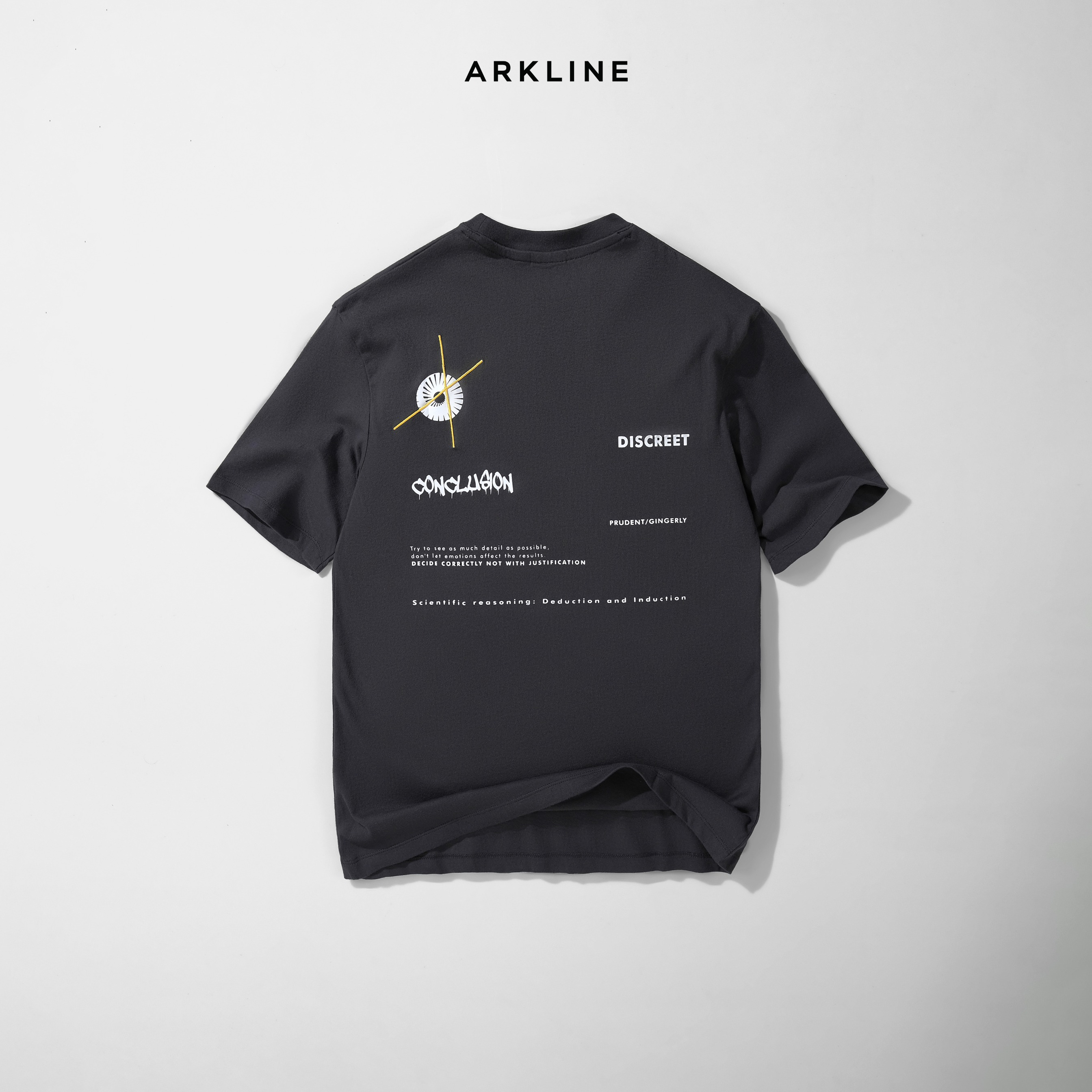 Arkline Conclusion T-shirt Shadow Grey