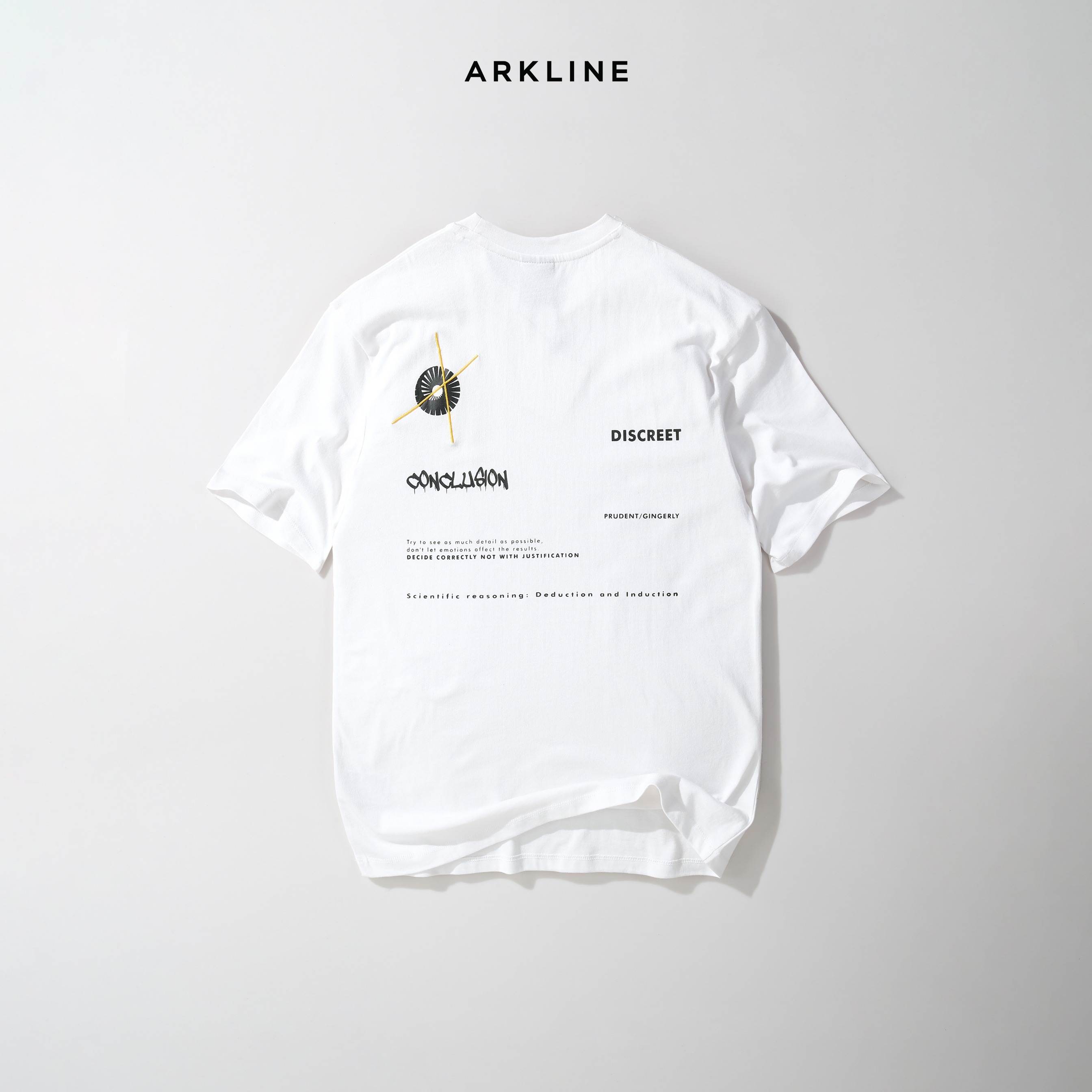 Arkline Conclusion T-shirt White
