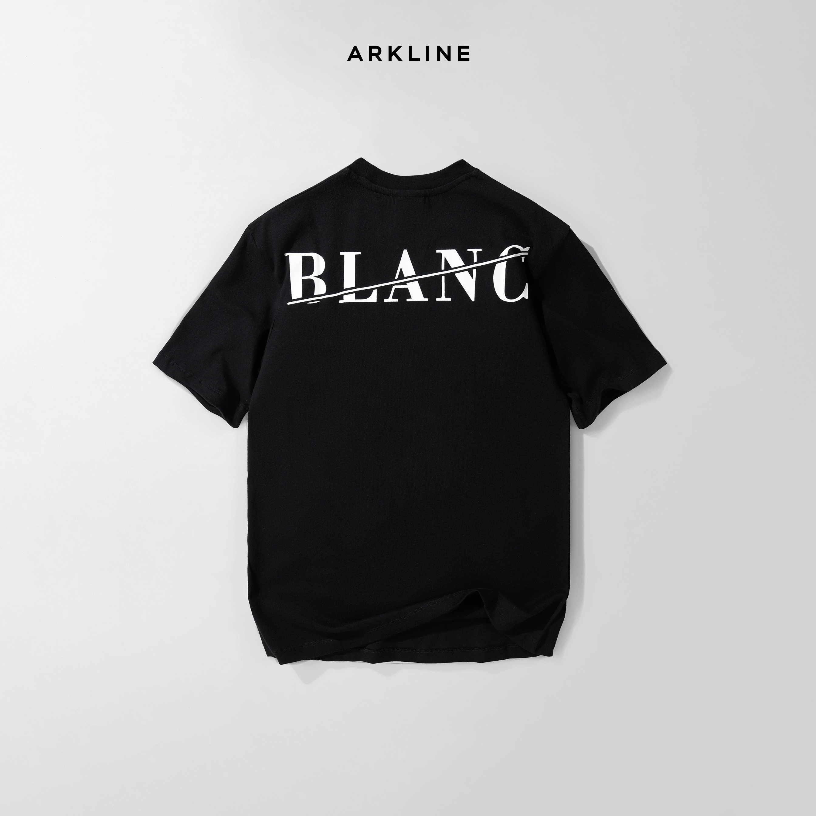 Arkline BLANC T-Shirt Obsidian Black
