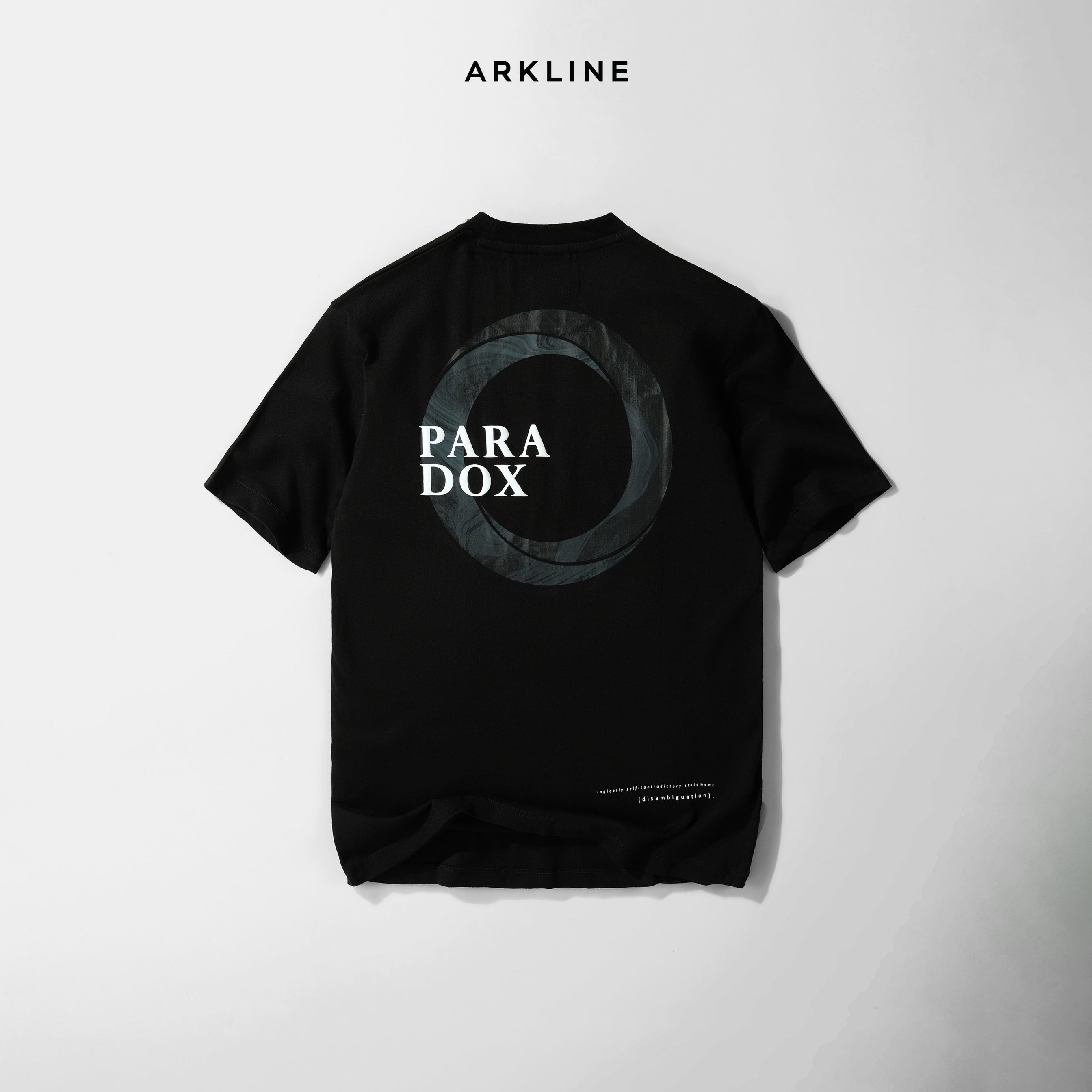 Arkline Paradox Tshirt Obsidian Black