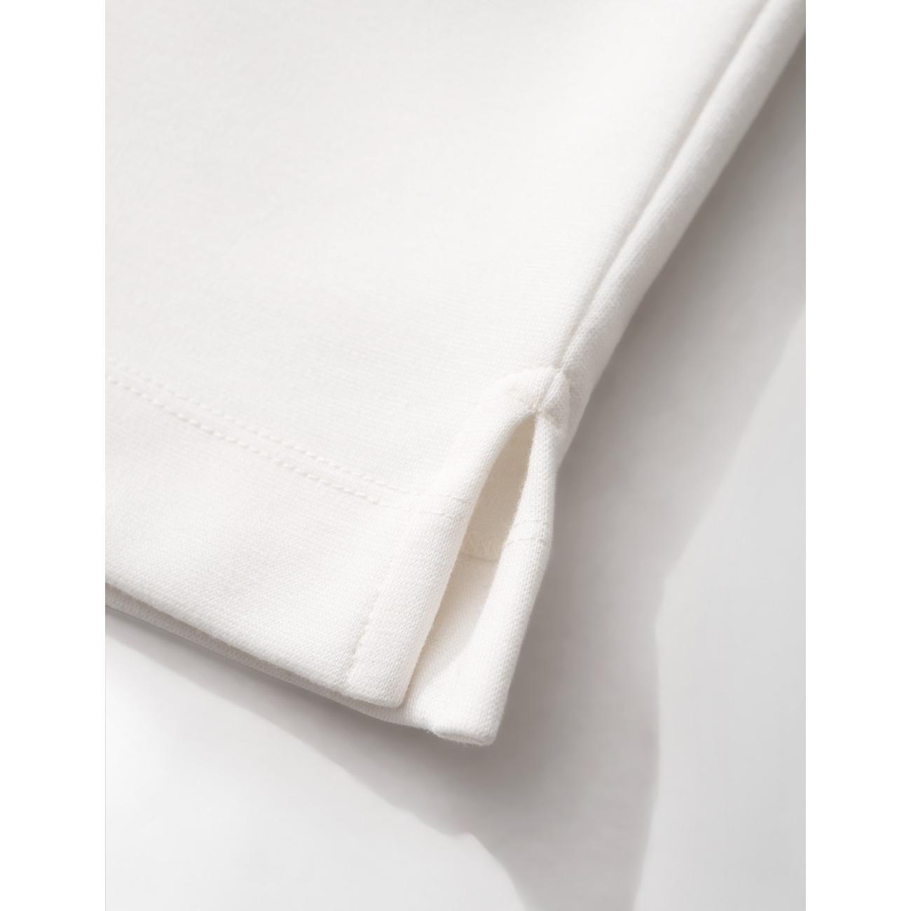 Arkline Boxy Pocket Tee White