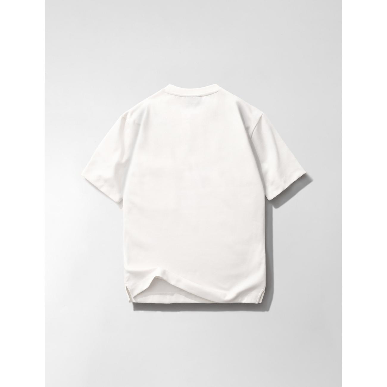 Arkline Boxy Pocket Tee White