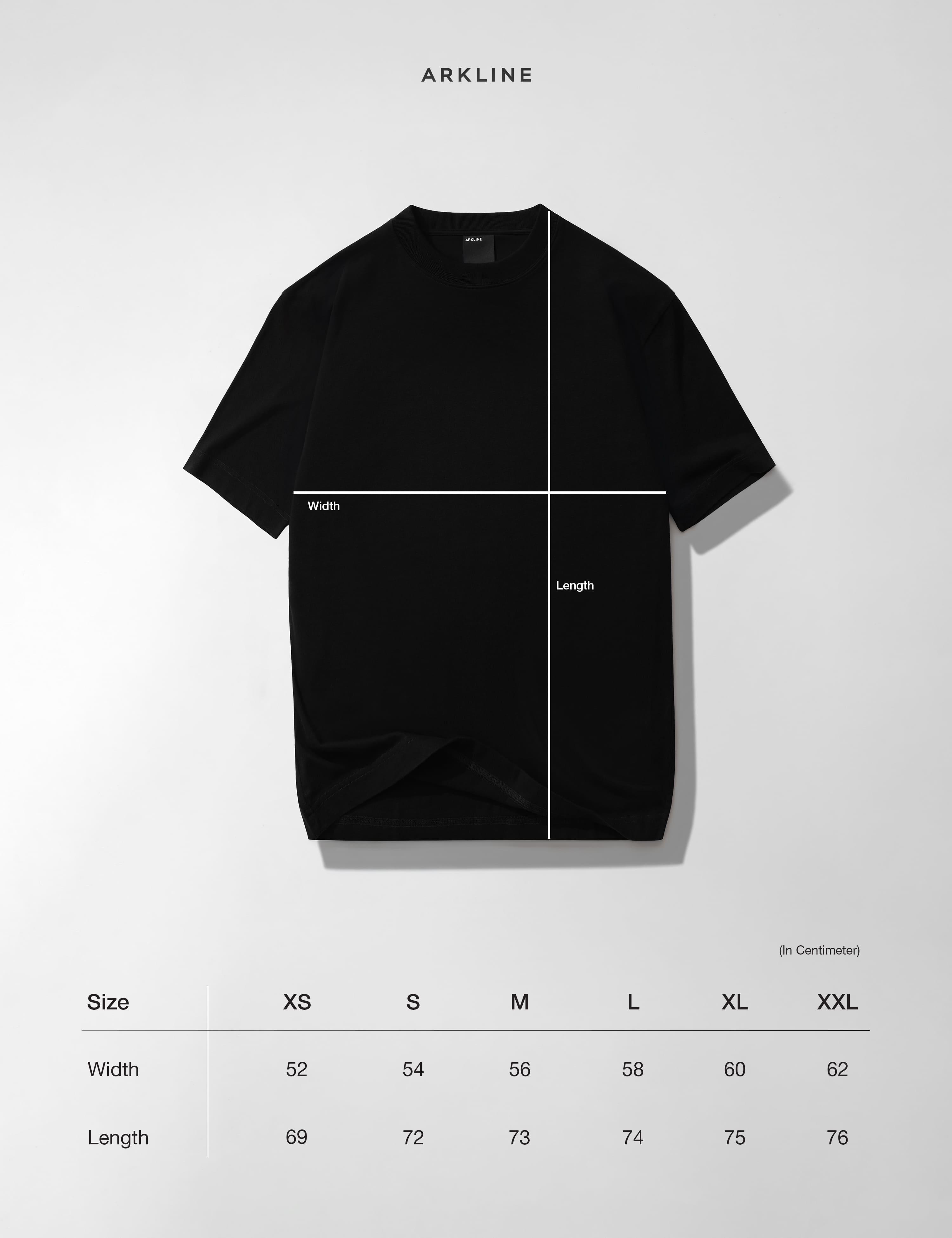 Arkline Finest Regular Fit T-Shirt Obsidian Black