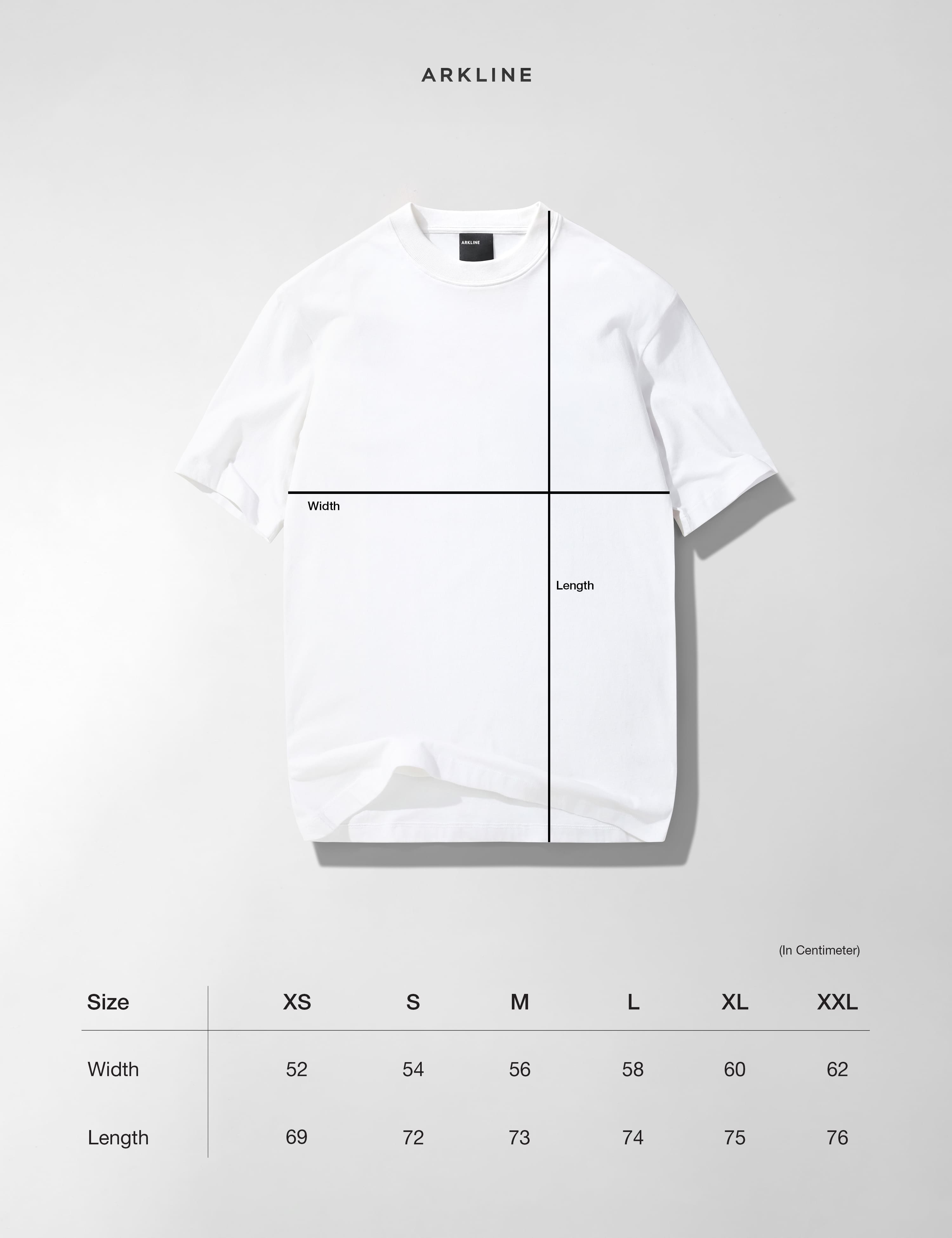 Arkline Finest Regular Fit T-Shirt Offwhite
