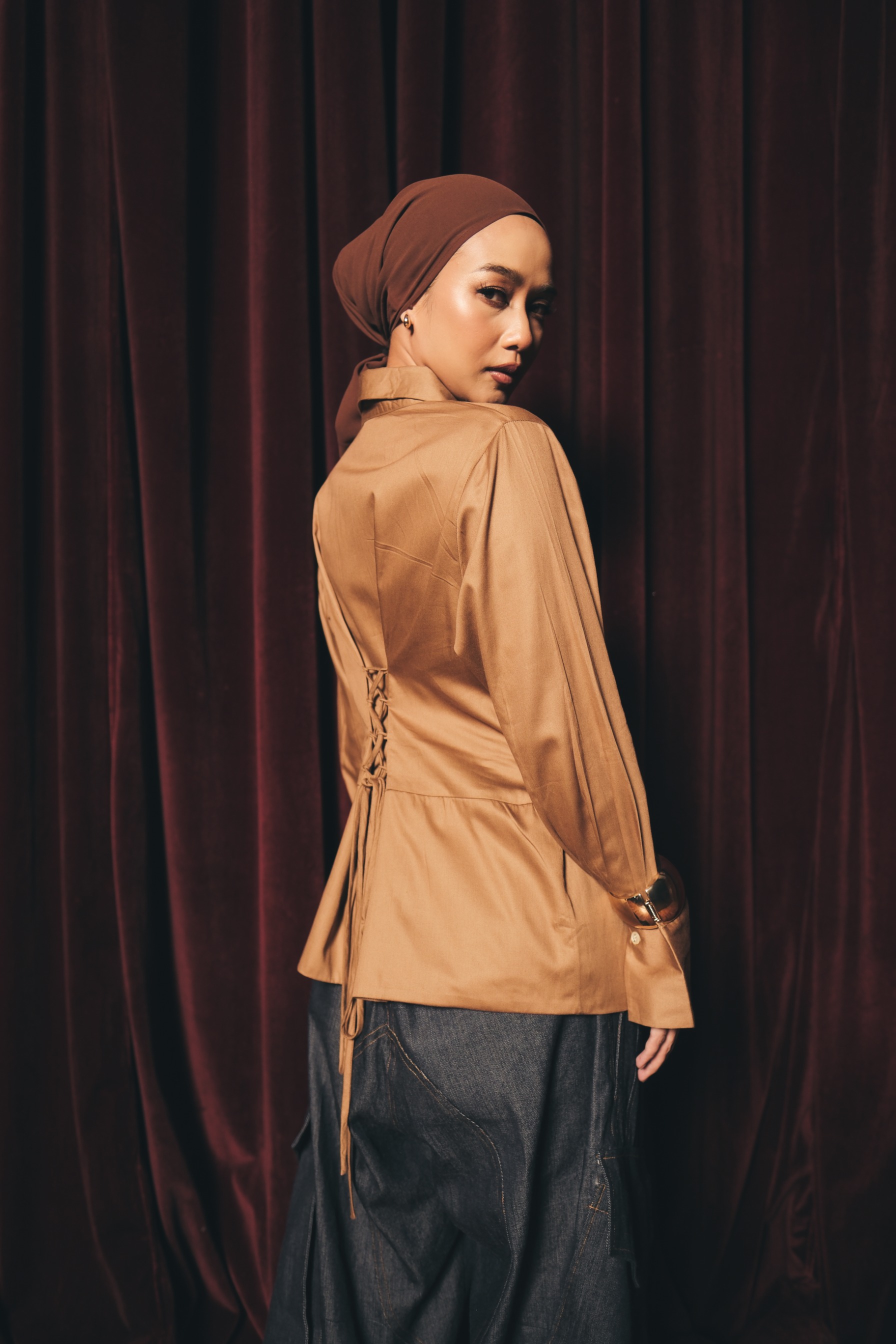 Viona Shirt Cinnamon