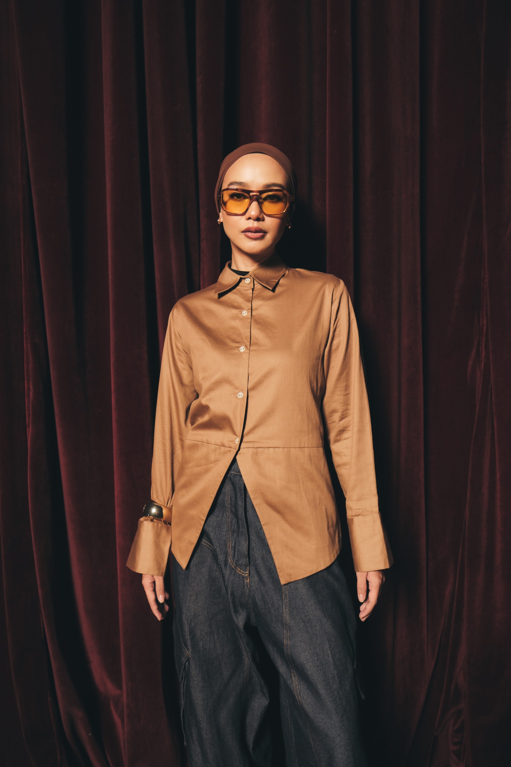 Viona Shirt Cinnamon