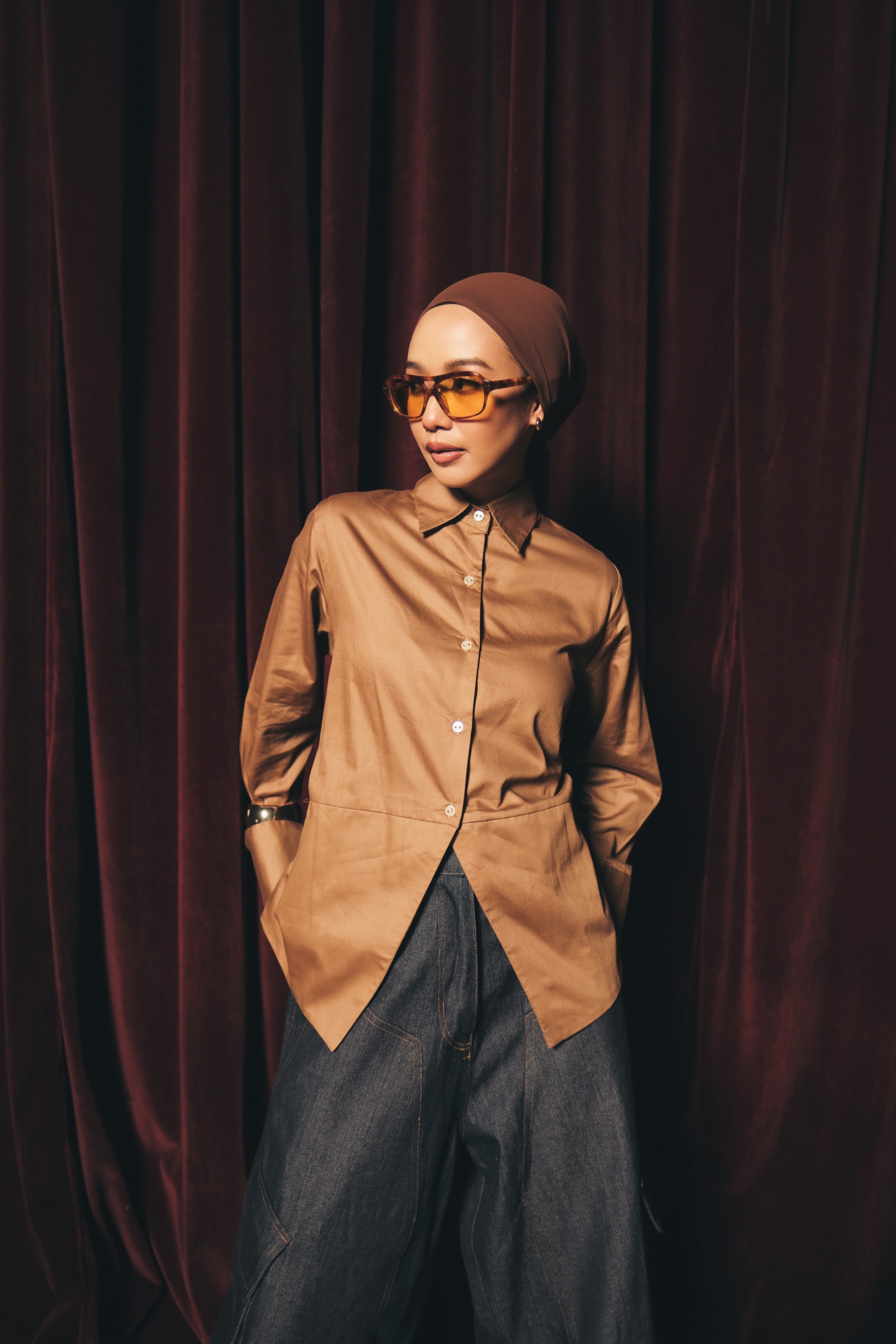 Viona Shirt Cinnamon