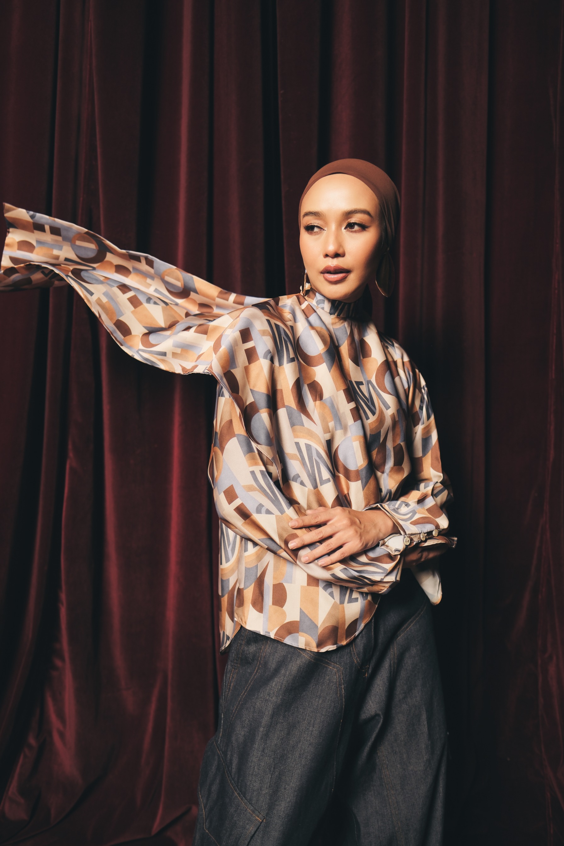 Velia Top Cinnamon