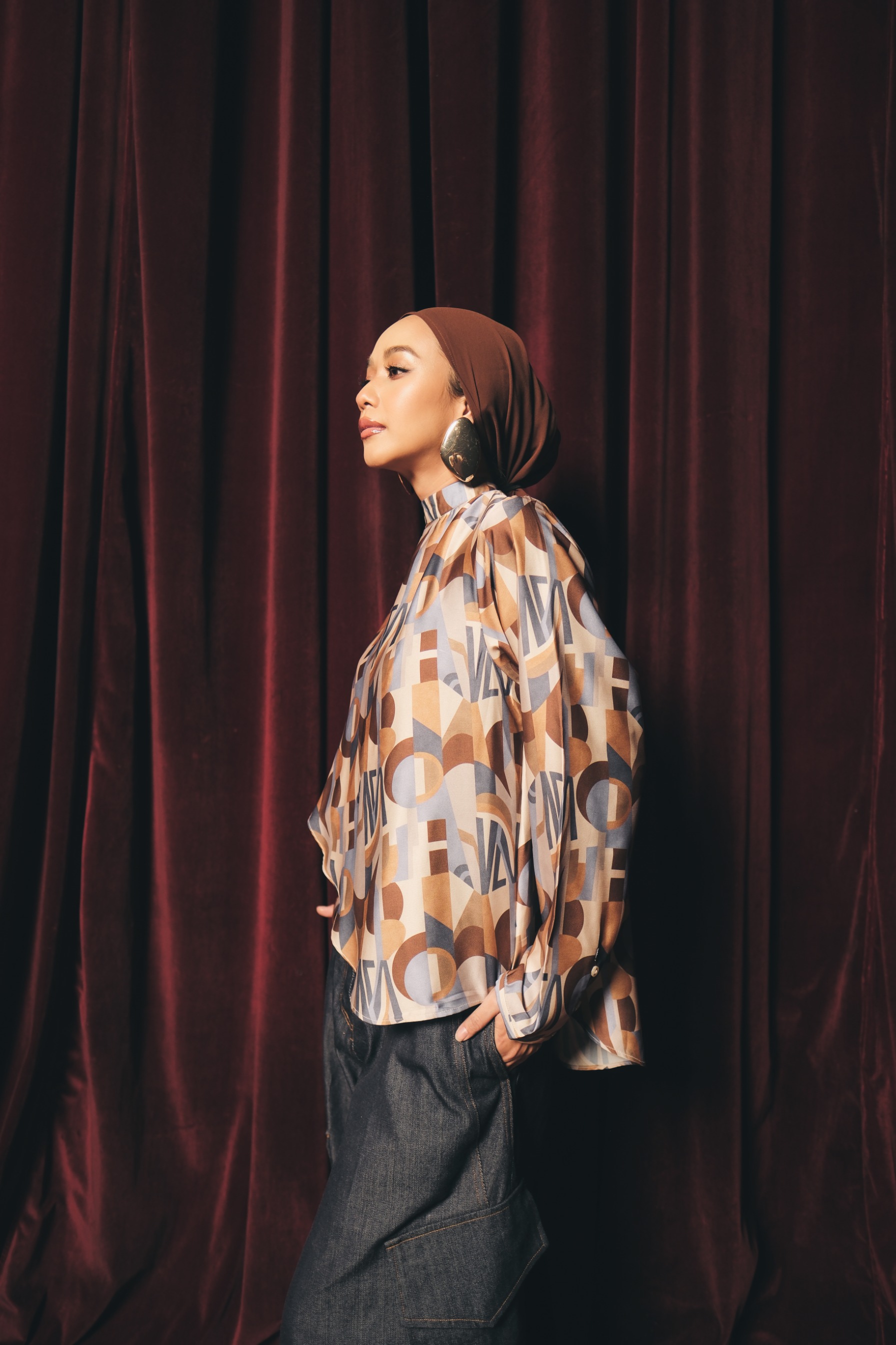 Velia Top Cinnamon