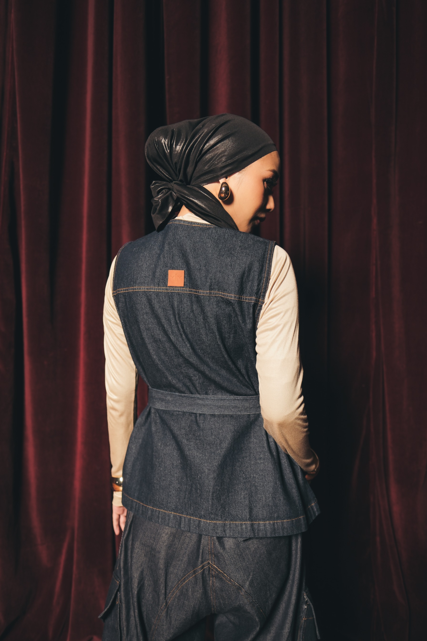 Varra Vest Denim Navy