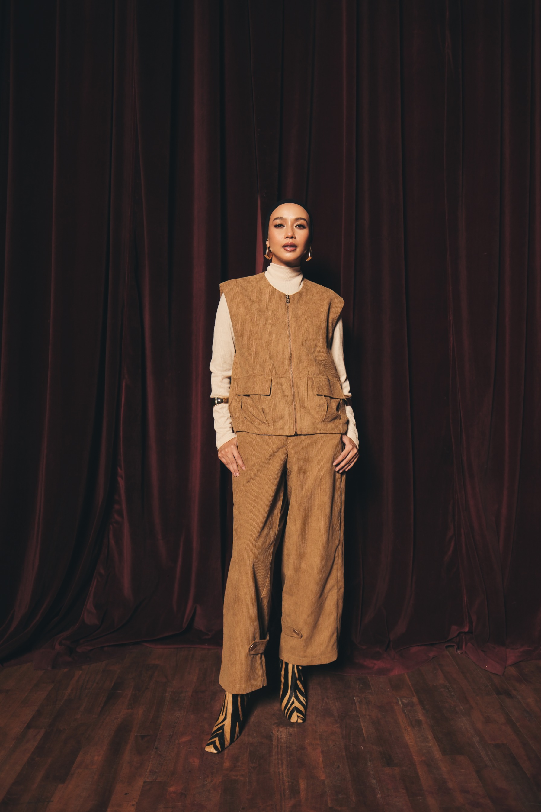 Vio Vest Curdoray Cinnamon