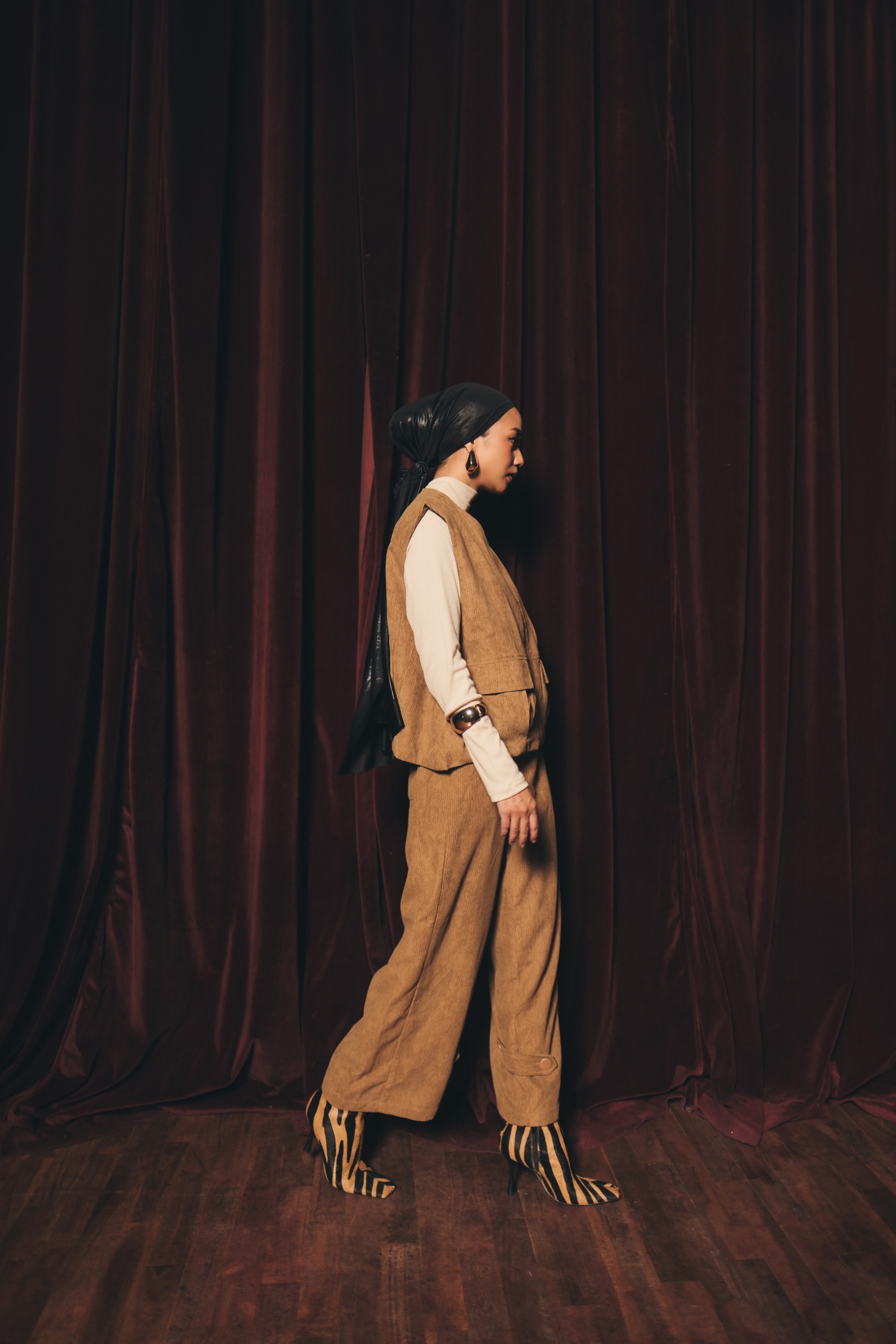 Vio Vest Curdoray Cinnamon