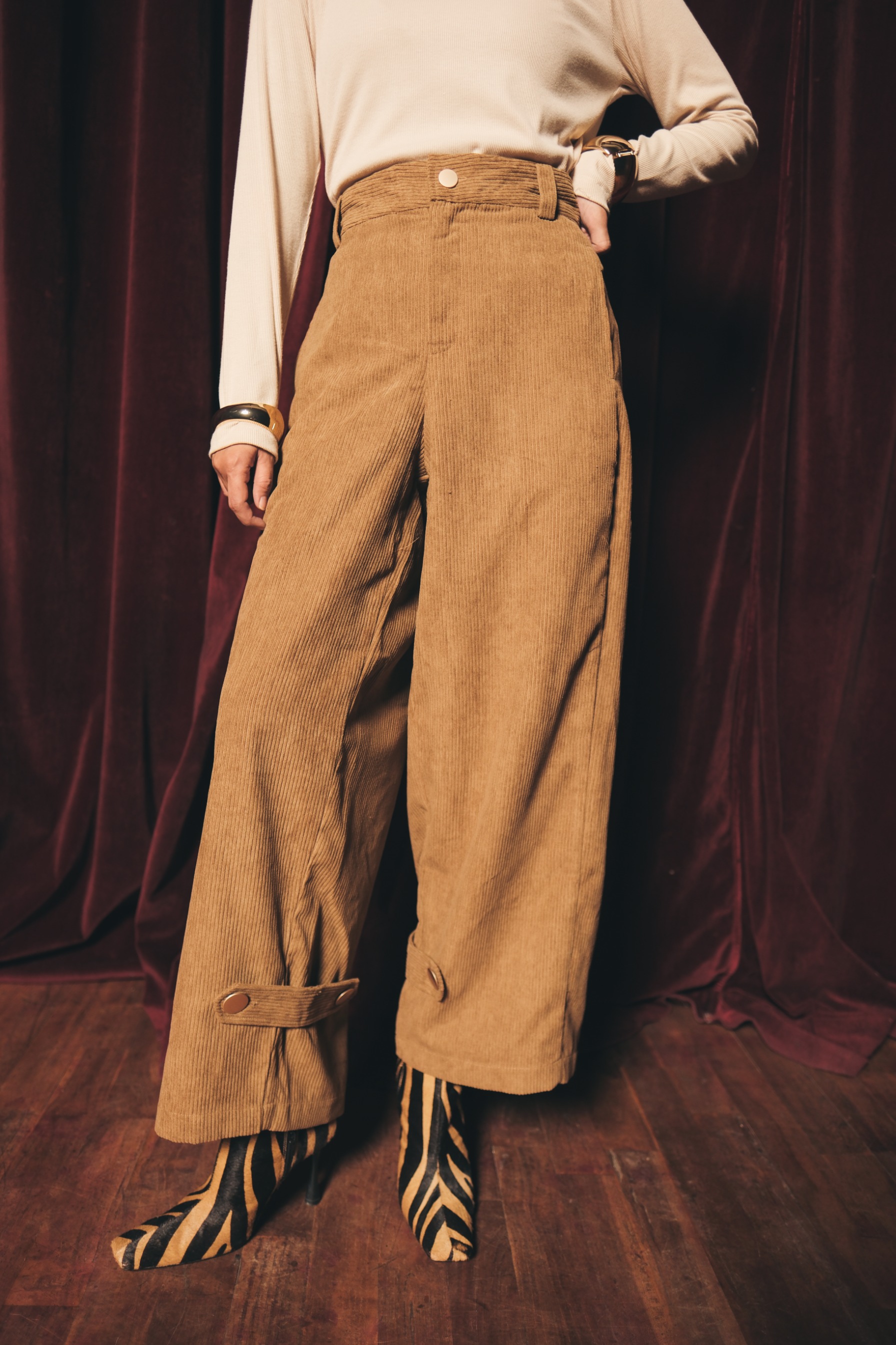 Vizy Corduray Pants Cinnamon