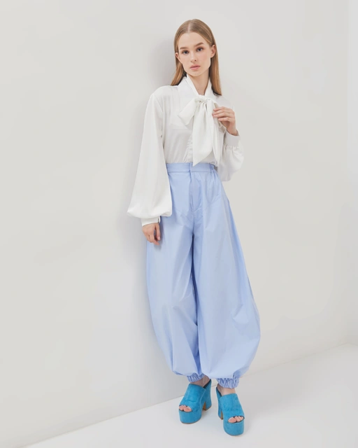 QUEEN BLOUSE PEARL WHITE