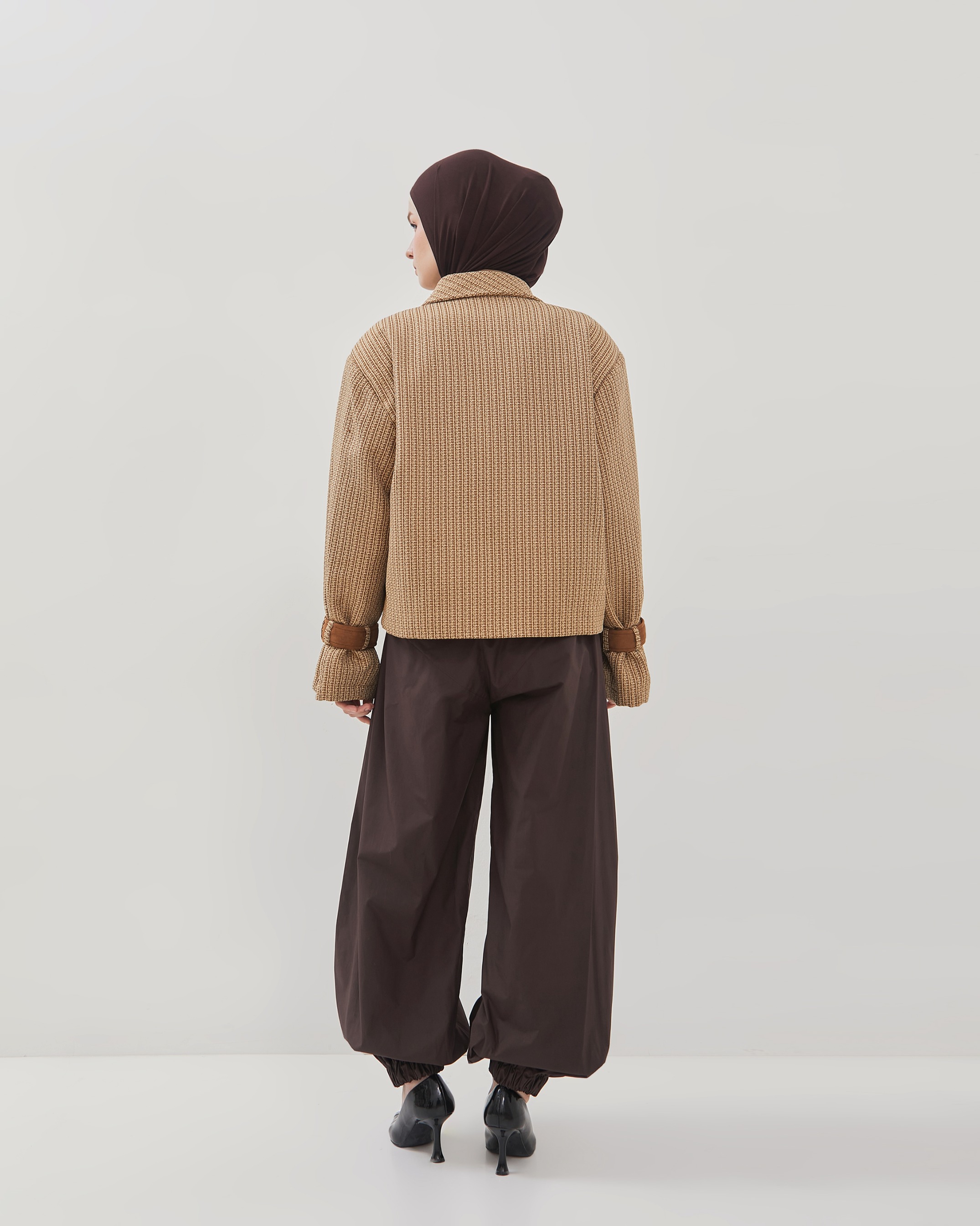 NATHAN JACKET CARAMEL BROWN