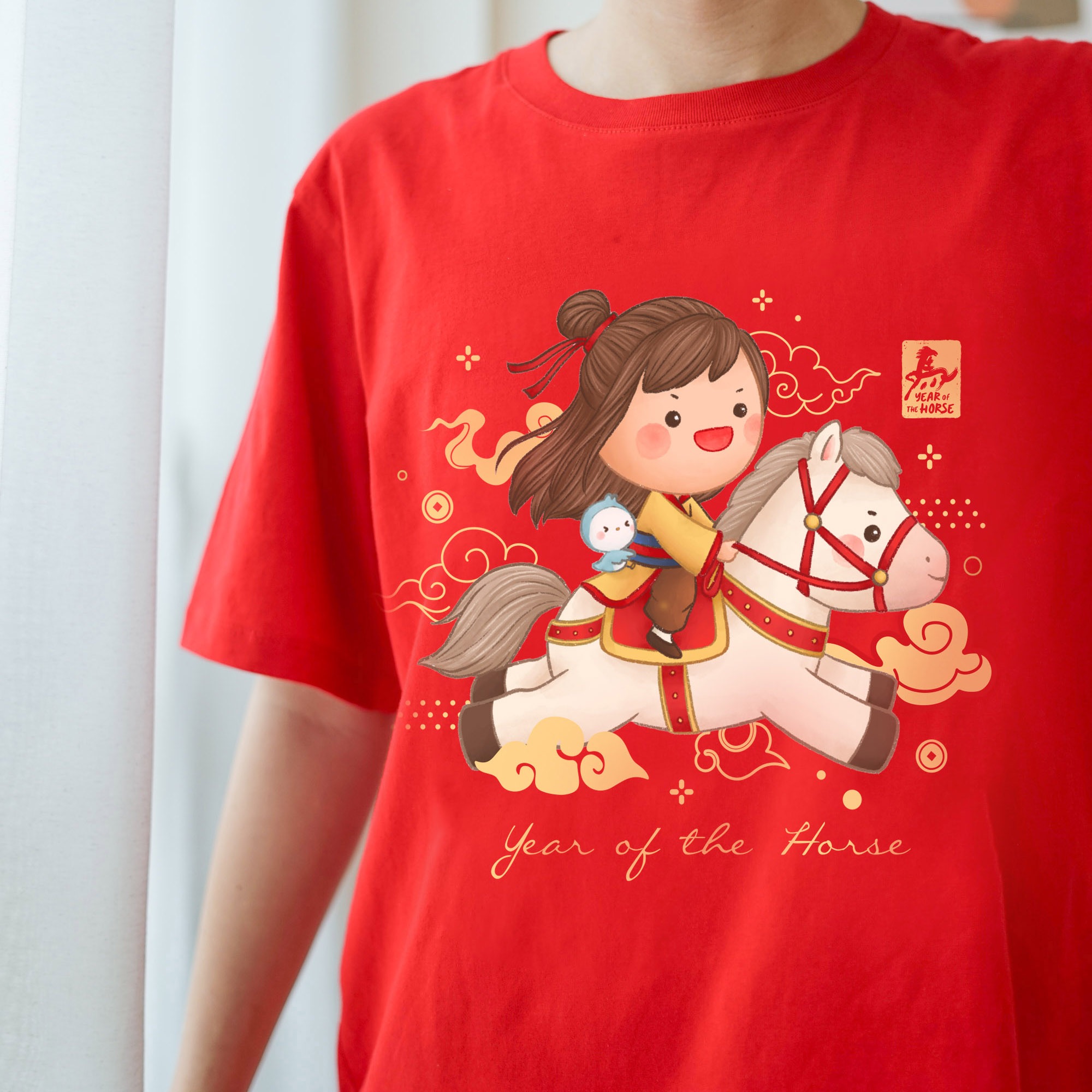 CNY Horse Family Tshirt